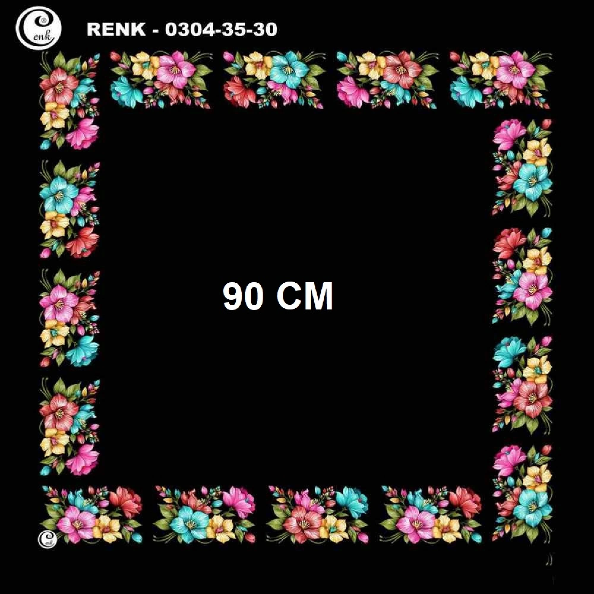 Cenk 90 CM İçi Boş Oyalık Yazma 035-30