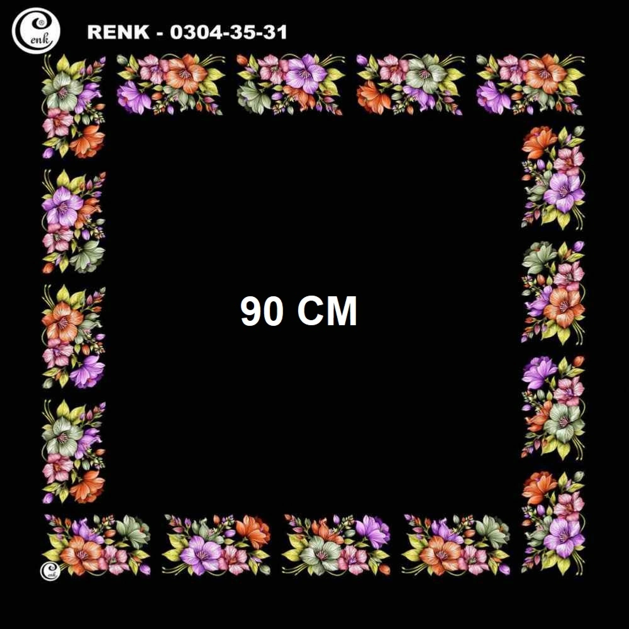 Cenk 90 CM İçi Boş Oyalık Yazma 035-31