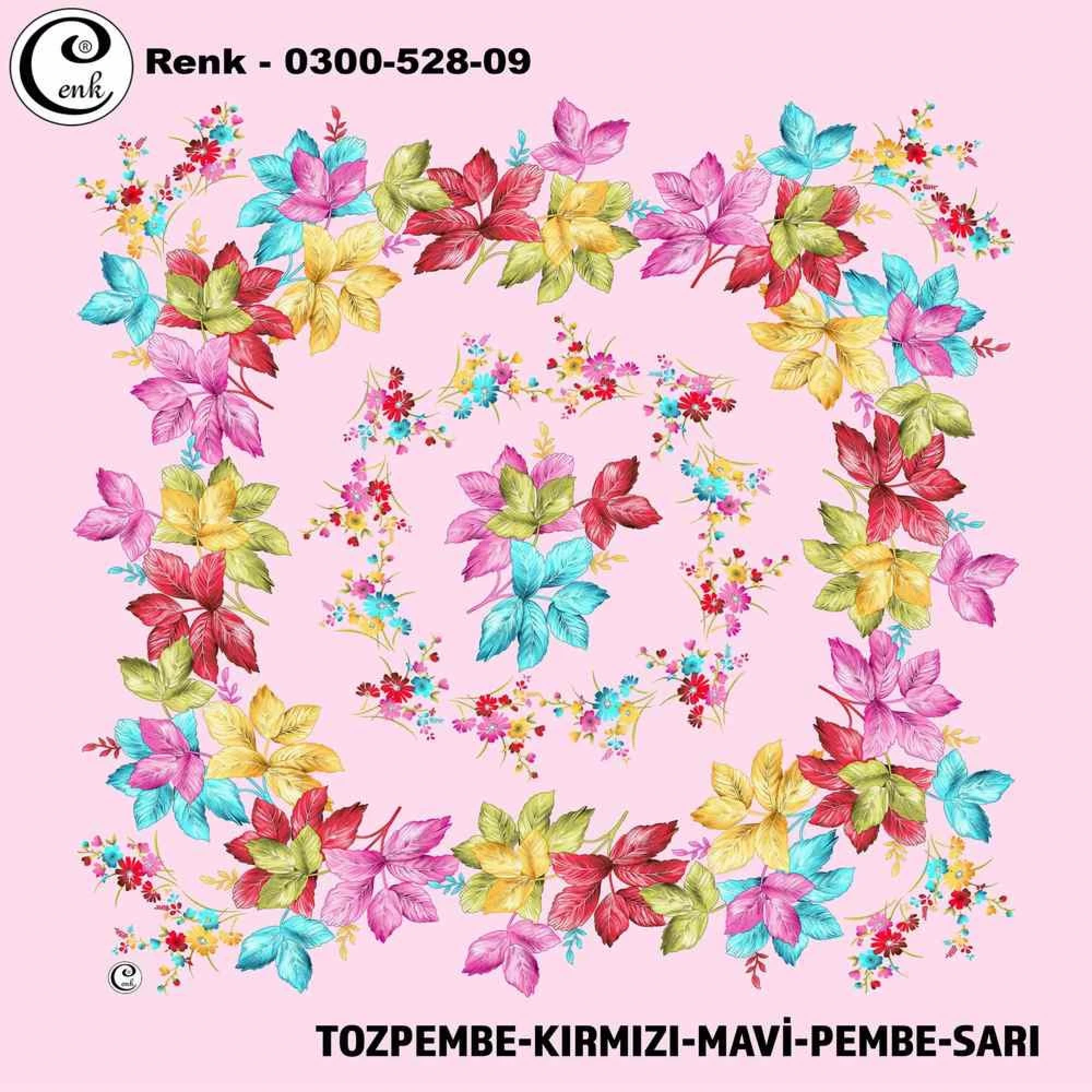 Cenk Desenli Oyalık Yazma 528-09