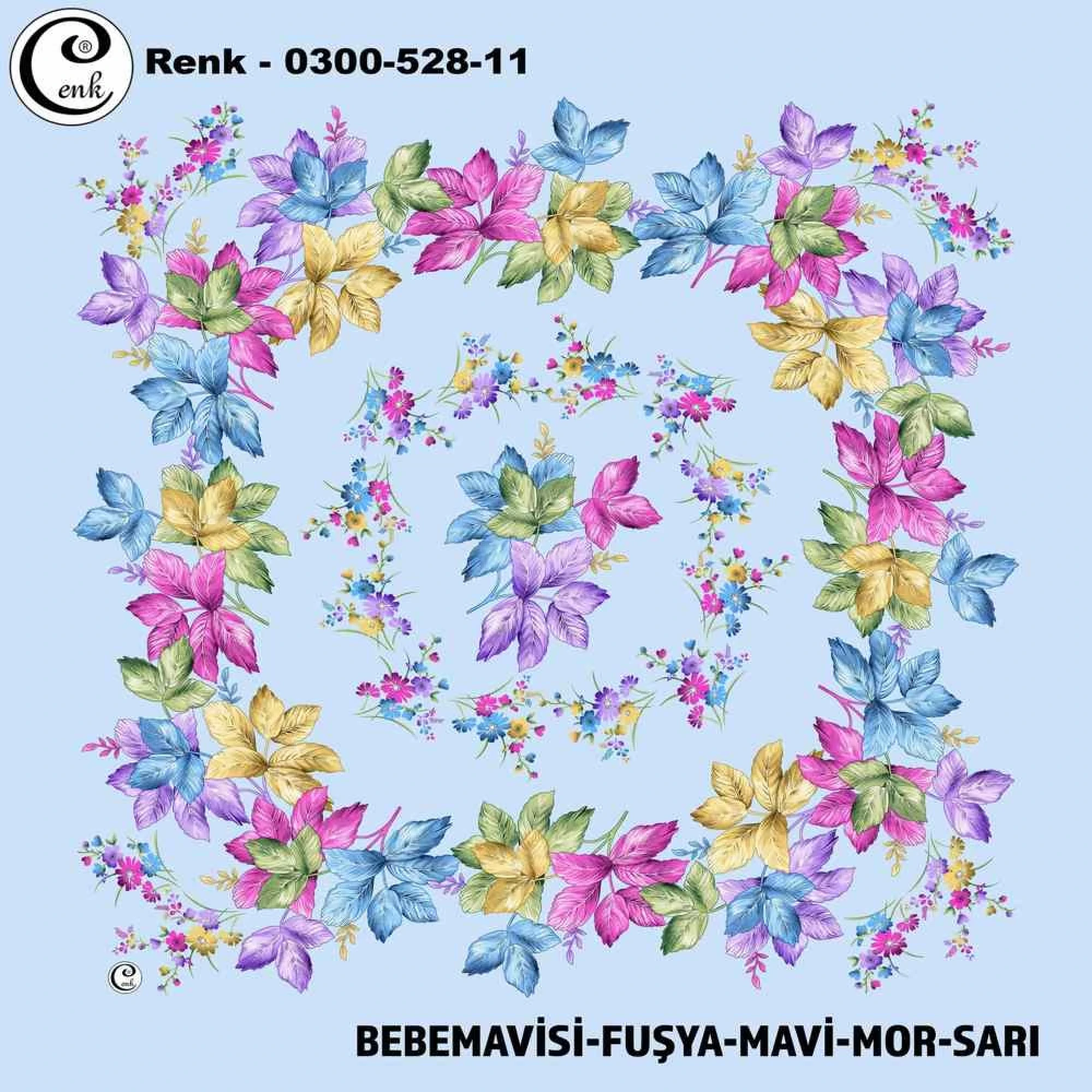 Cenk Desenli Oyalık Yazma 528-11