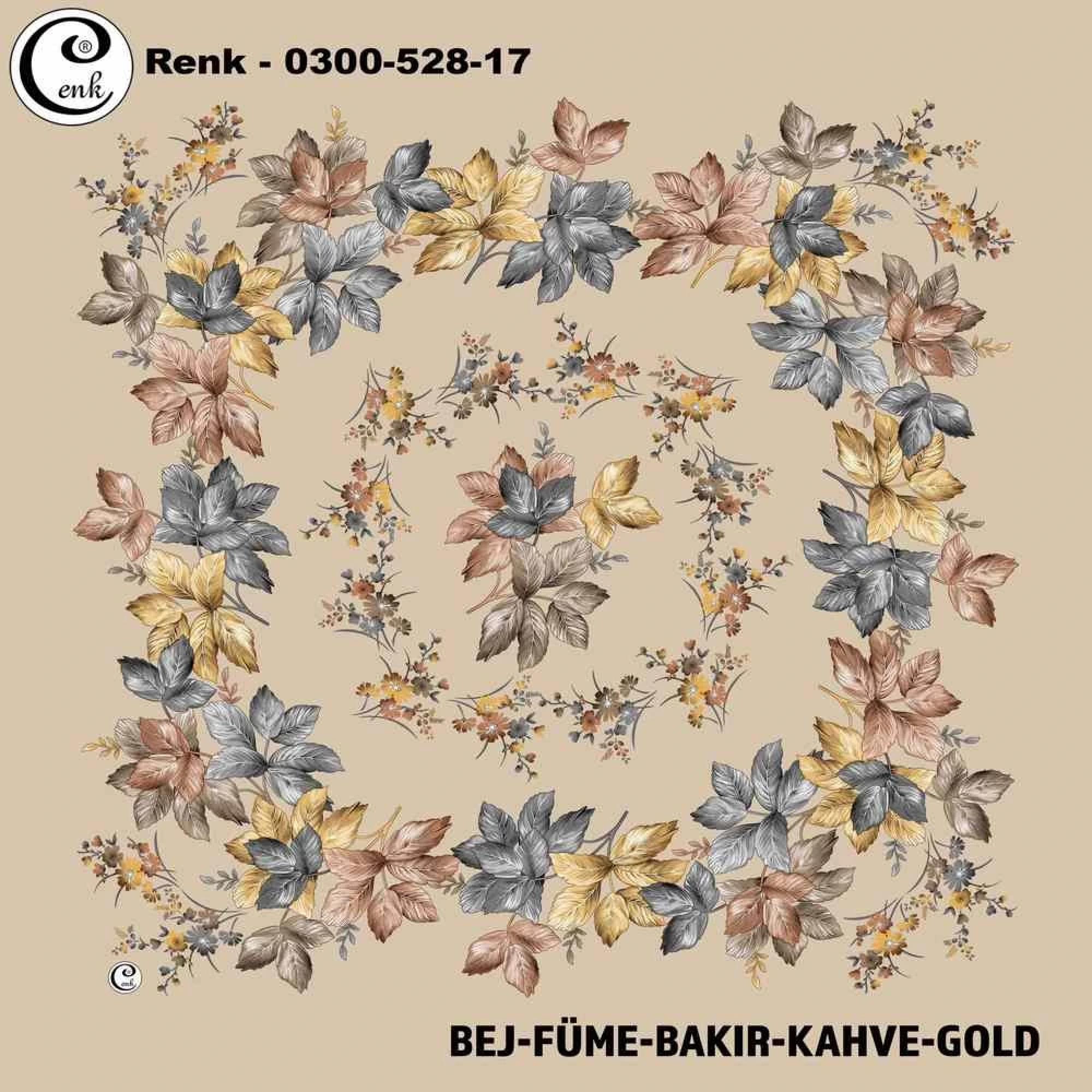 Cenk Desenli Oyalık Yazma 528-17