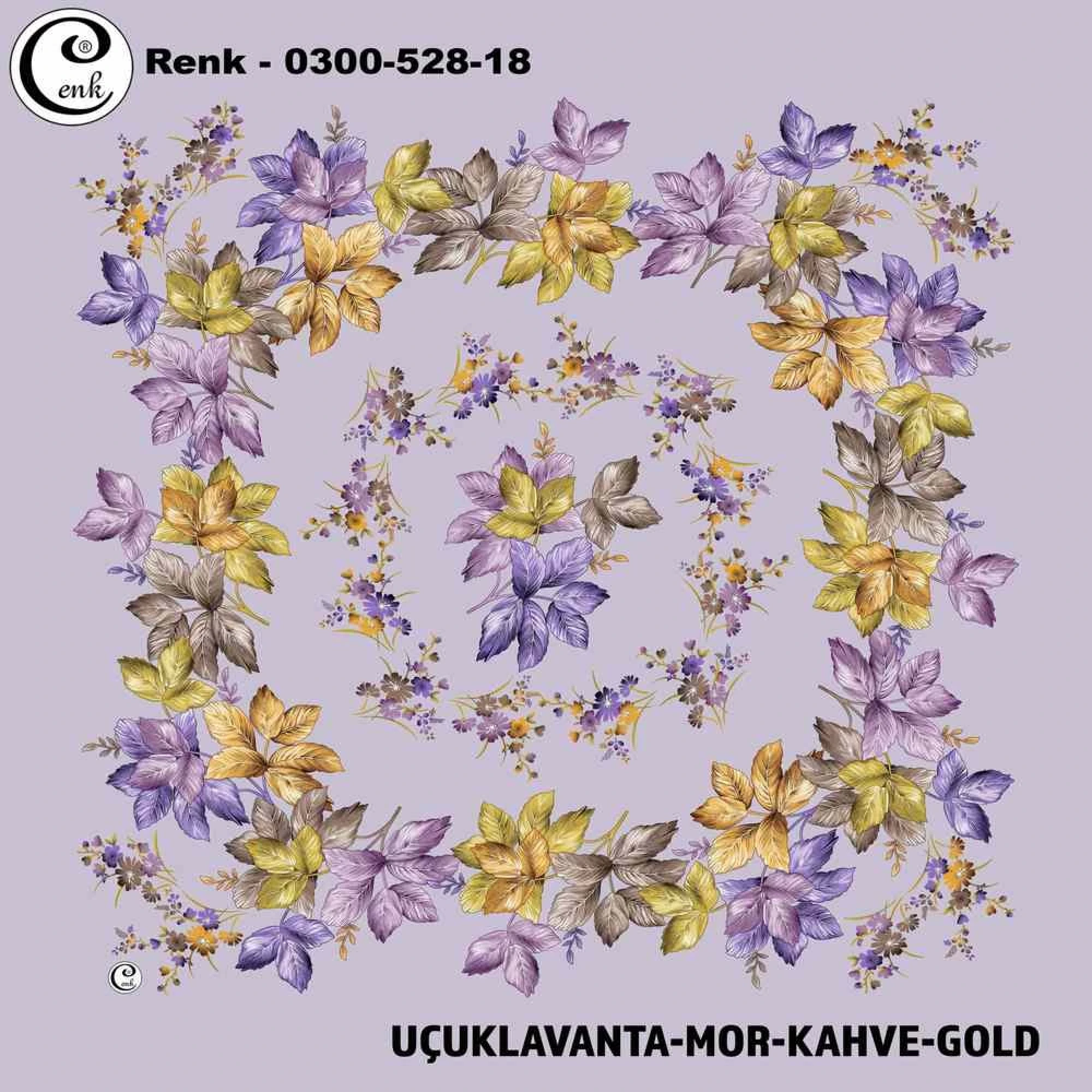 Cenk Desenli Oyalık Yazma 528-18