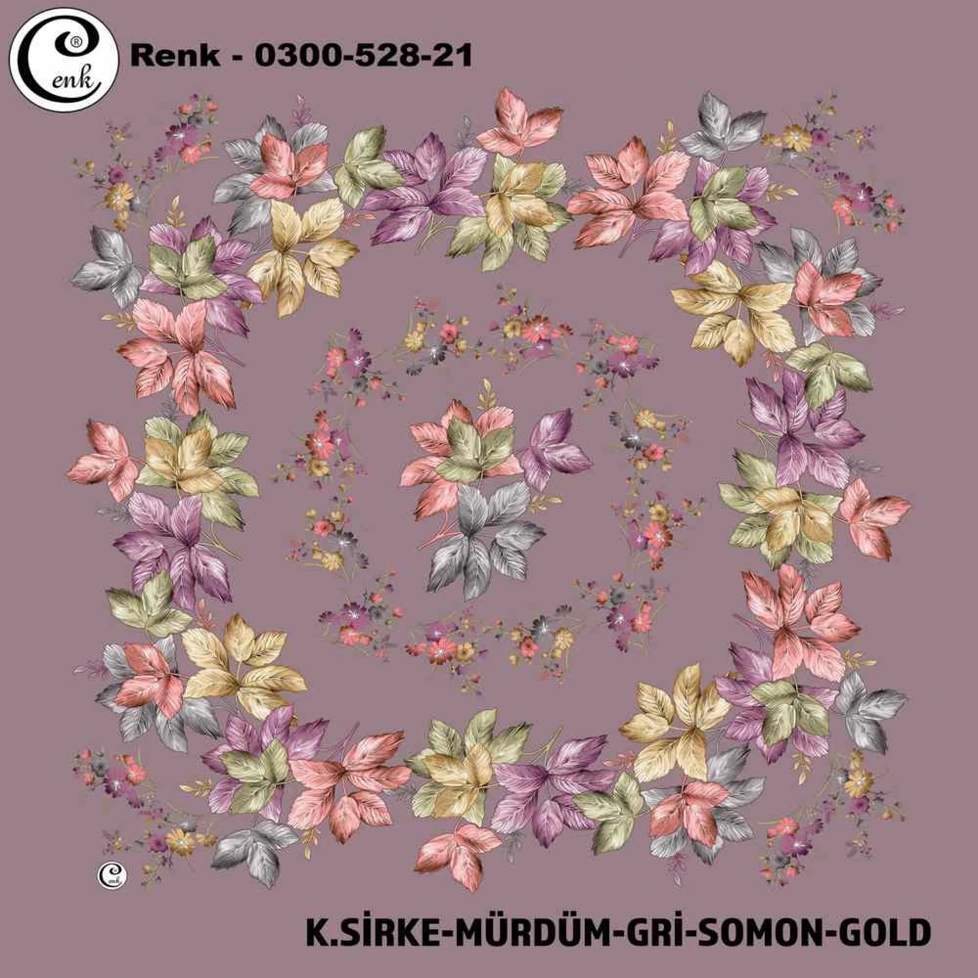 Cenk Desenli Oyalık Yazma 528-21