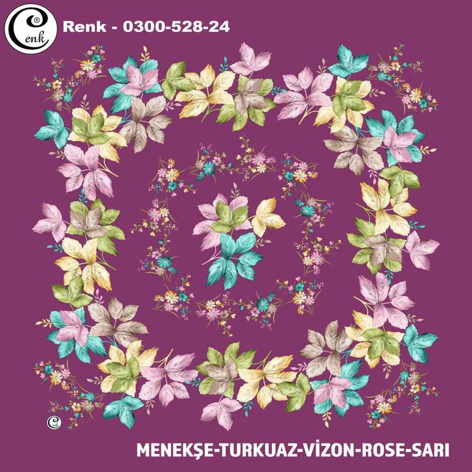 Cenk Desenli Oyalık Yazma 528-24