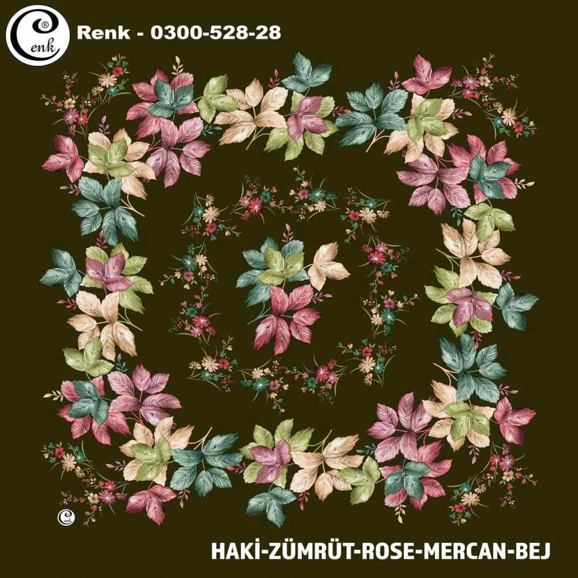 Cenk Desenli Oyalık Yazma 528-28