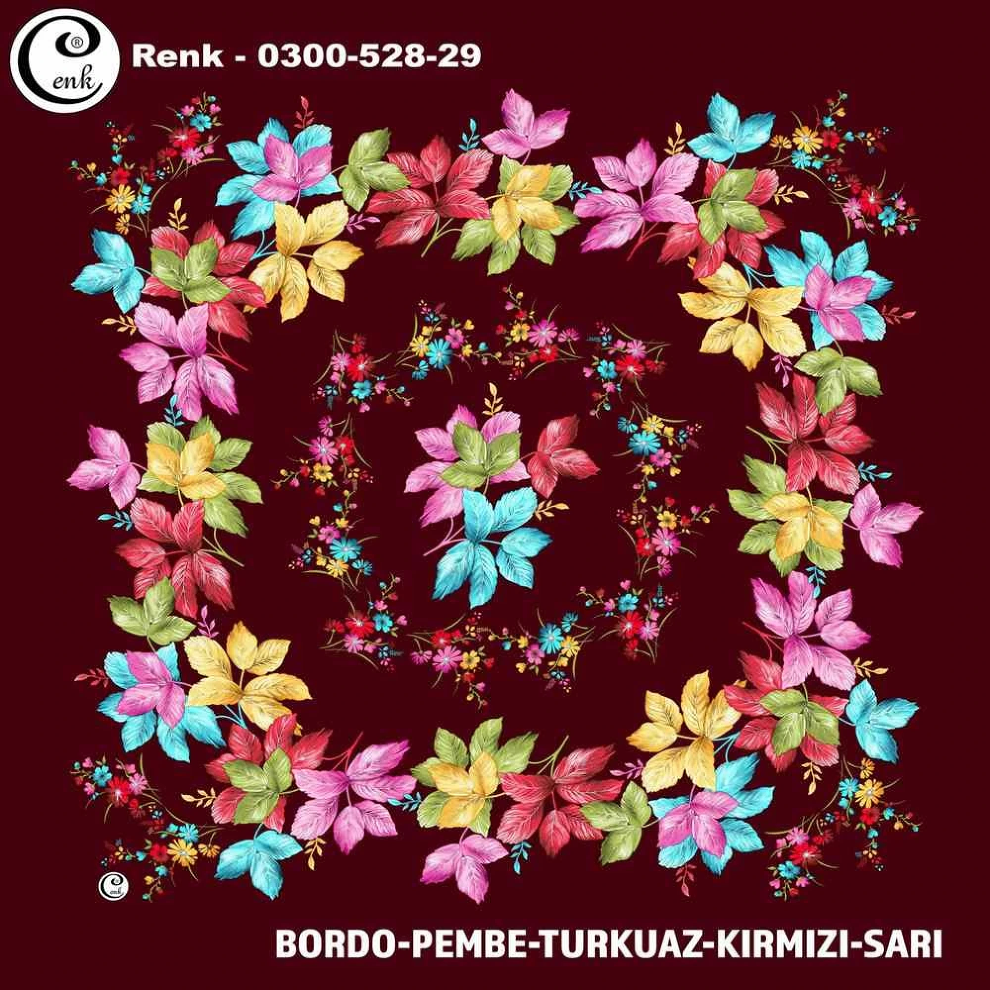 Cenk Desenli Oyalık Yazma 528-29