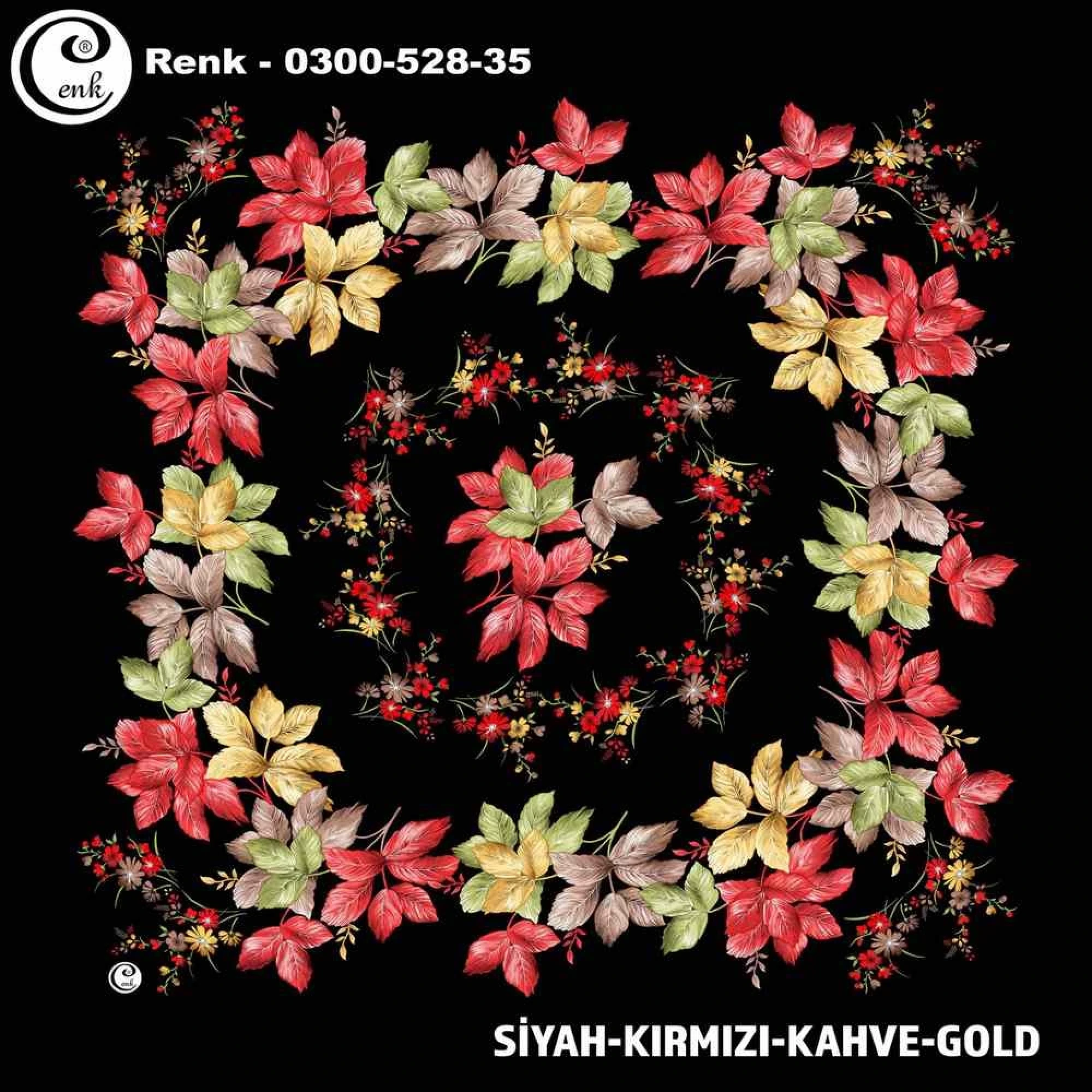 Cenk Desenli Oyalık Yazma 528-35