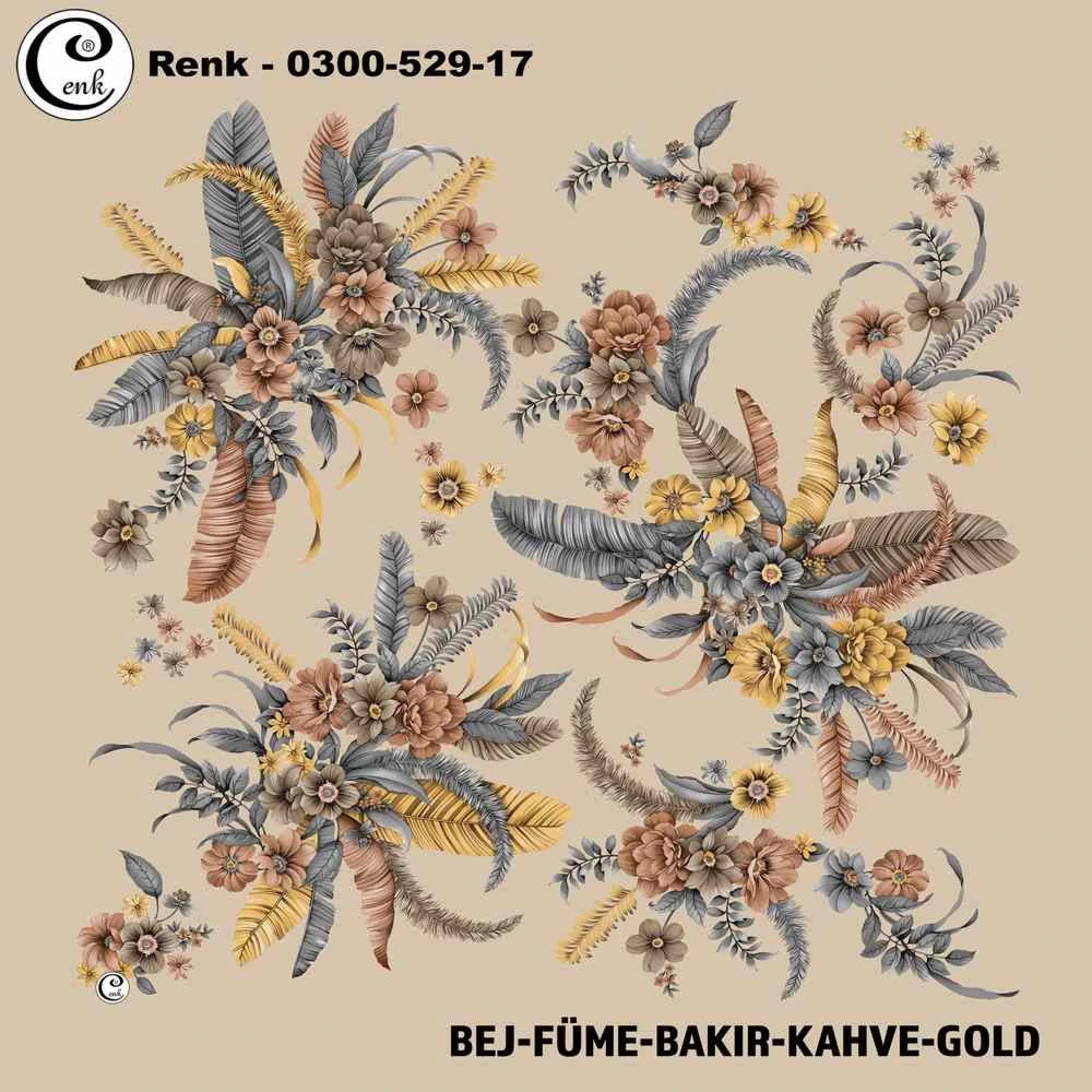 Cenk Desenli Oyalık Yazma 529-16