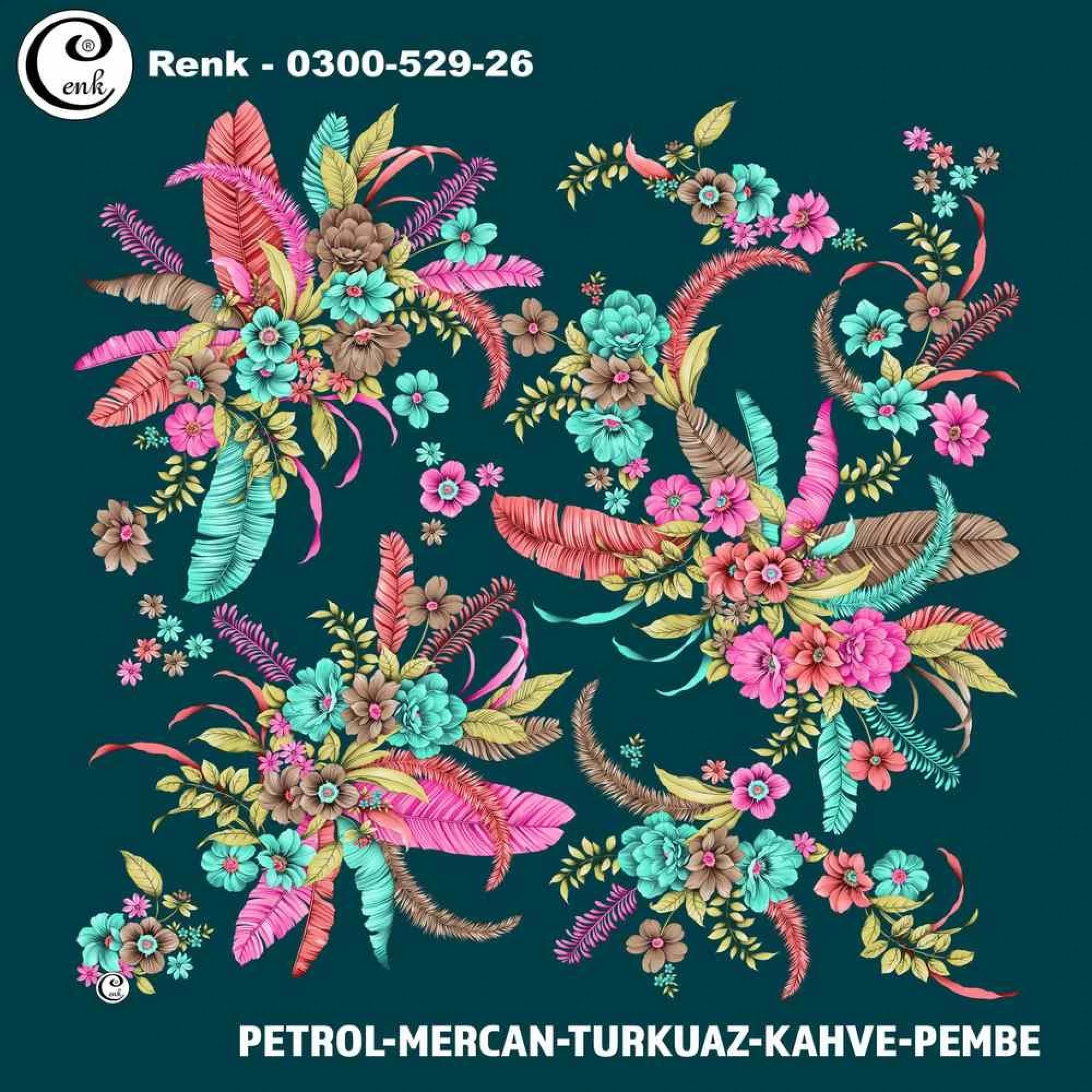 Cenk Desenli Oyalık Yazma 529-26