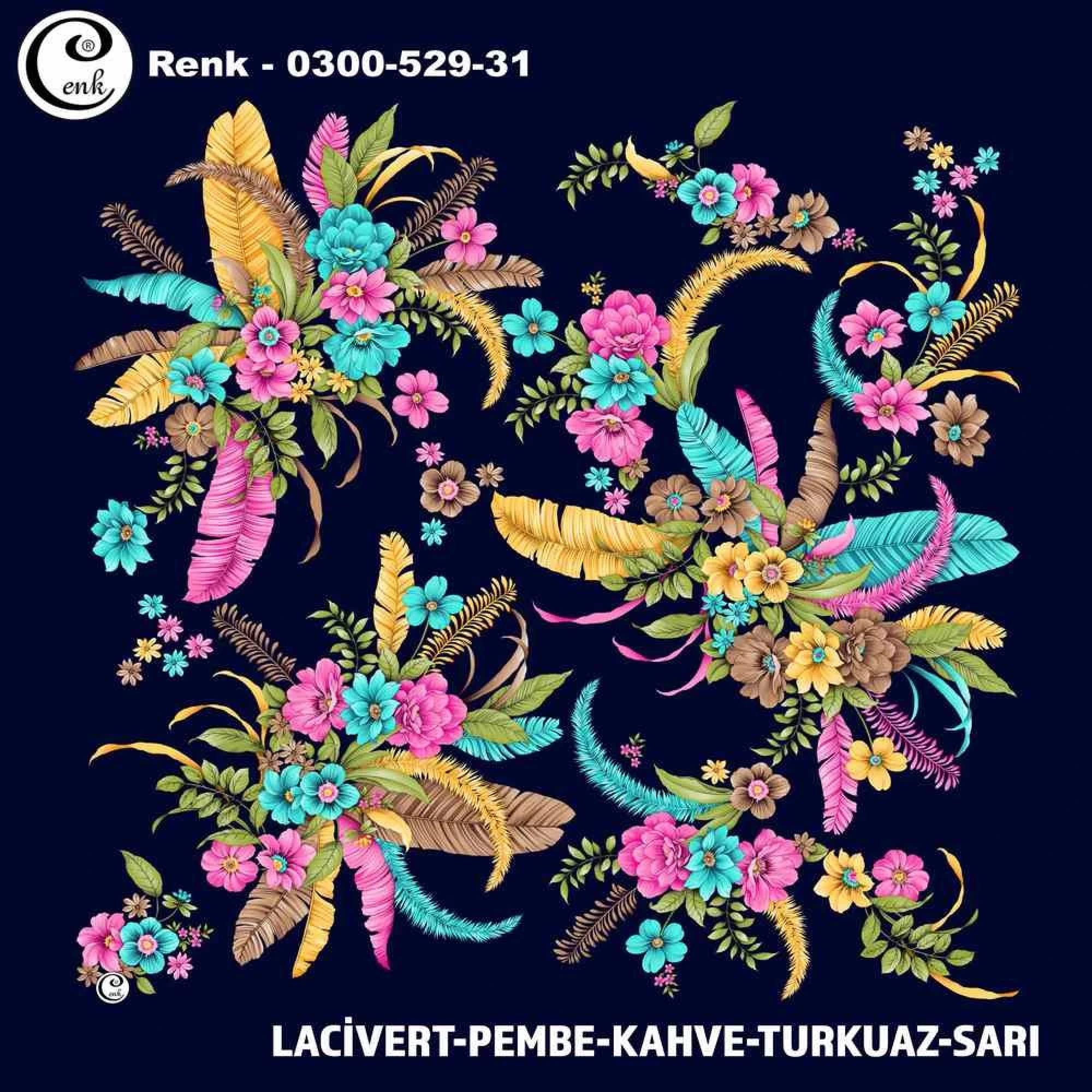 Cenk Desenli Oyalık Yazma 529-31