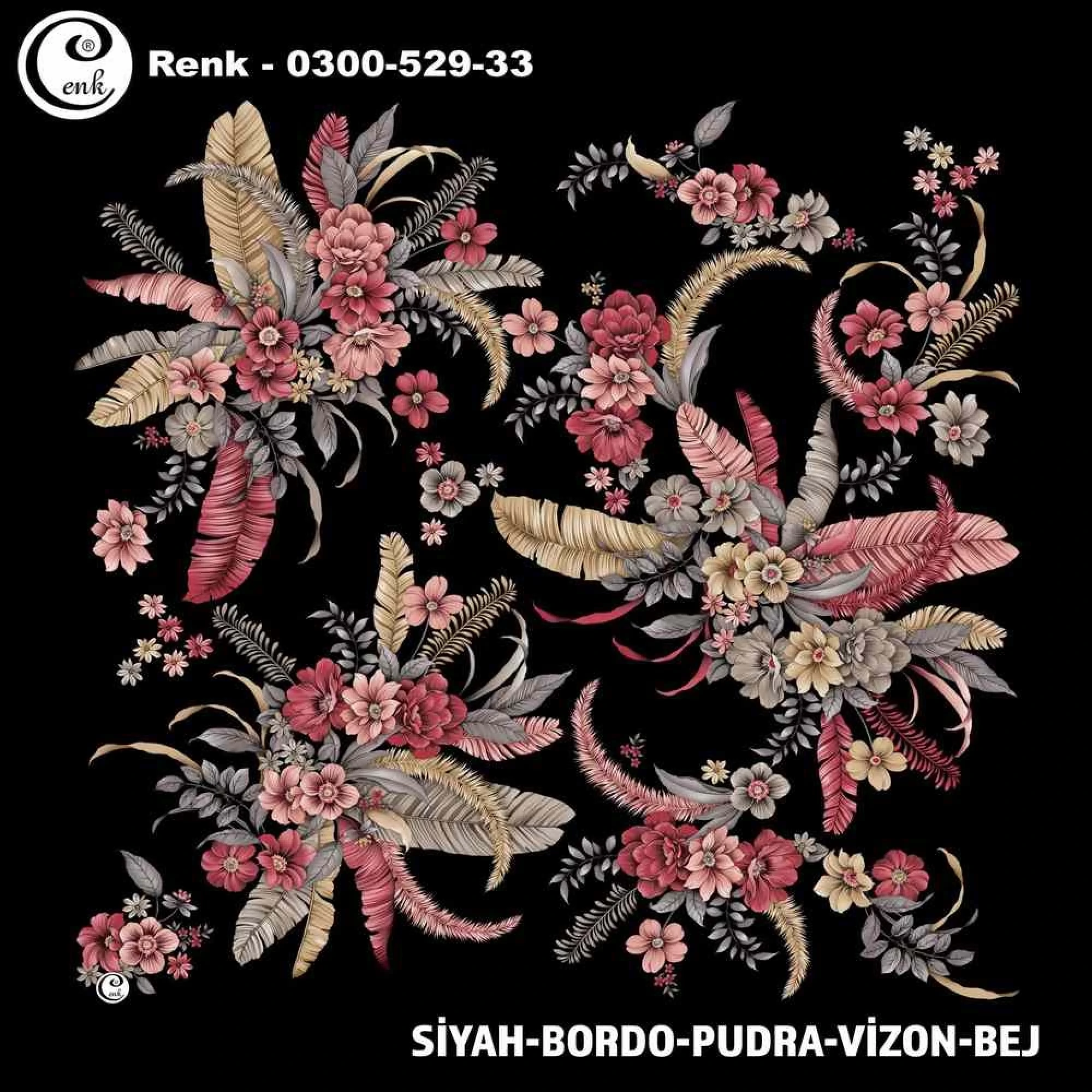Cenk Desenli Oyalık Yazma 529-33