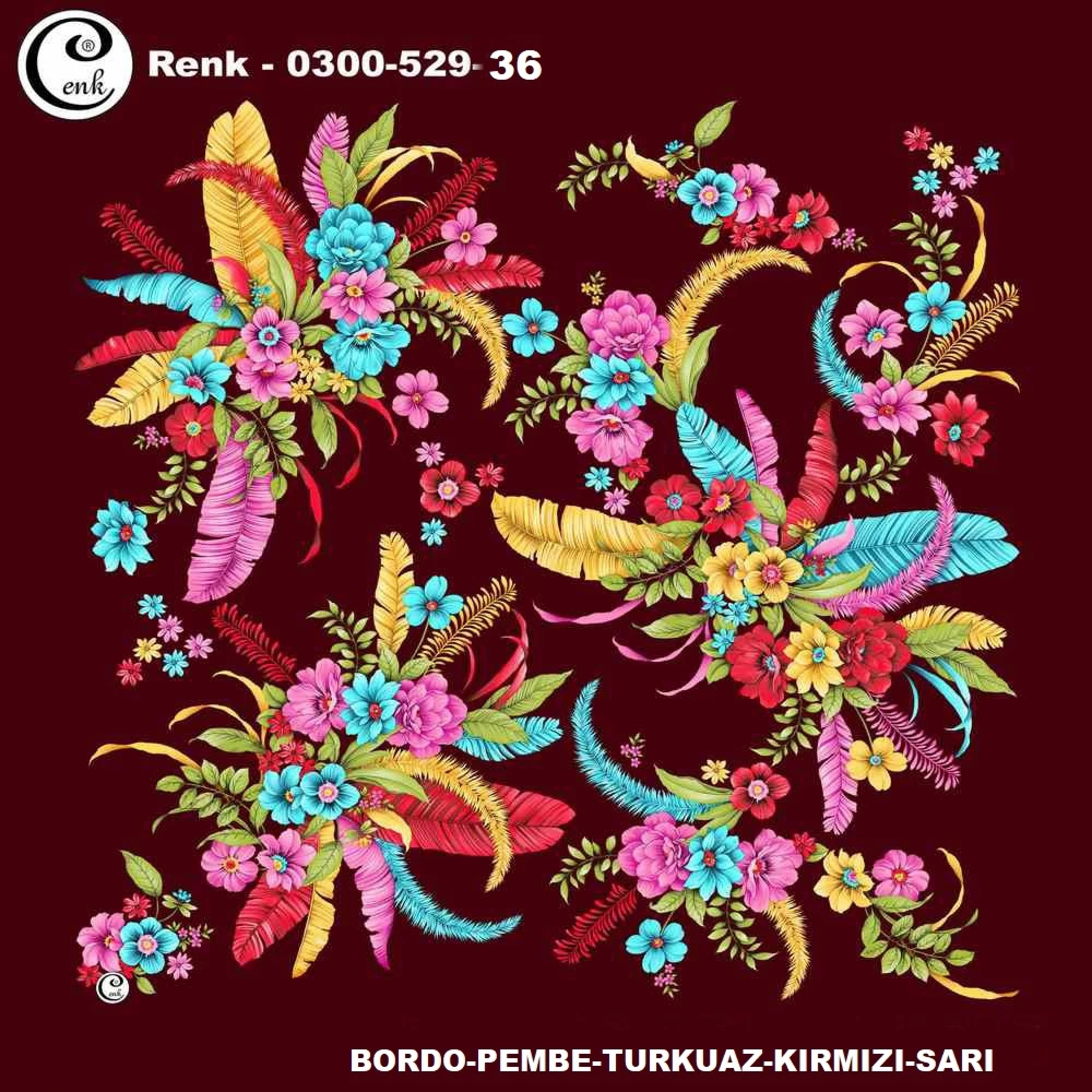 Cenk Desenli Oyalık Yazma 529-36