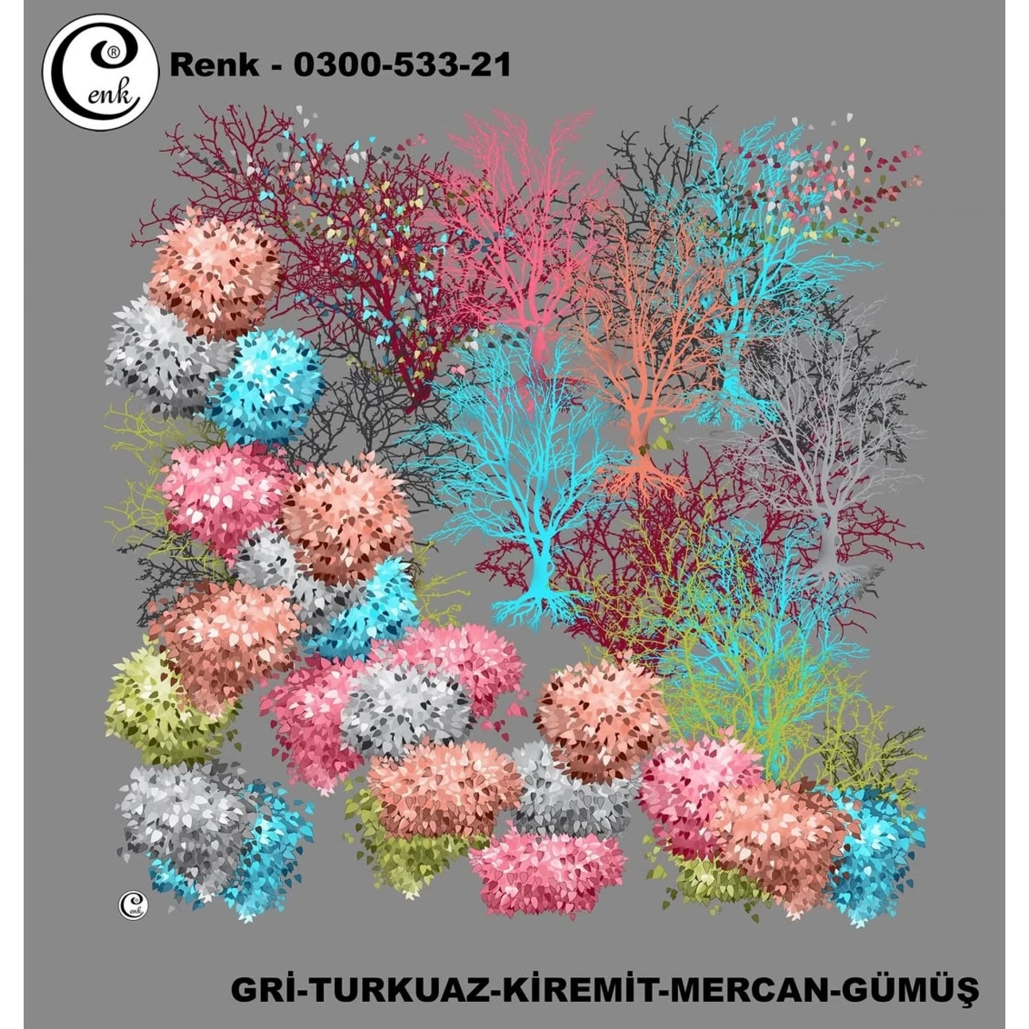Cenk Desenli Oyalık Yazma 533-21