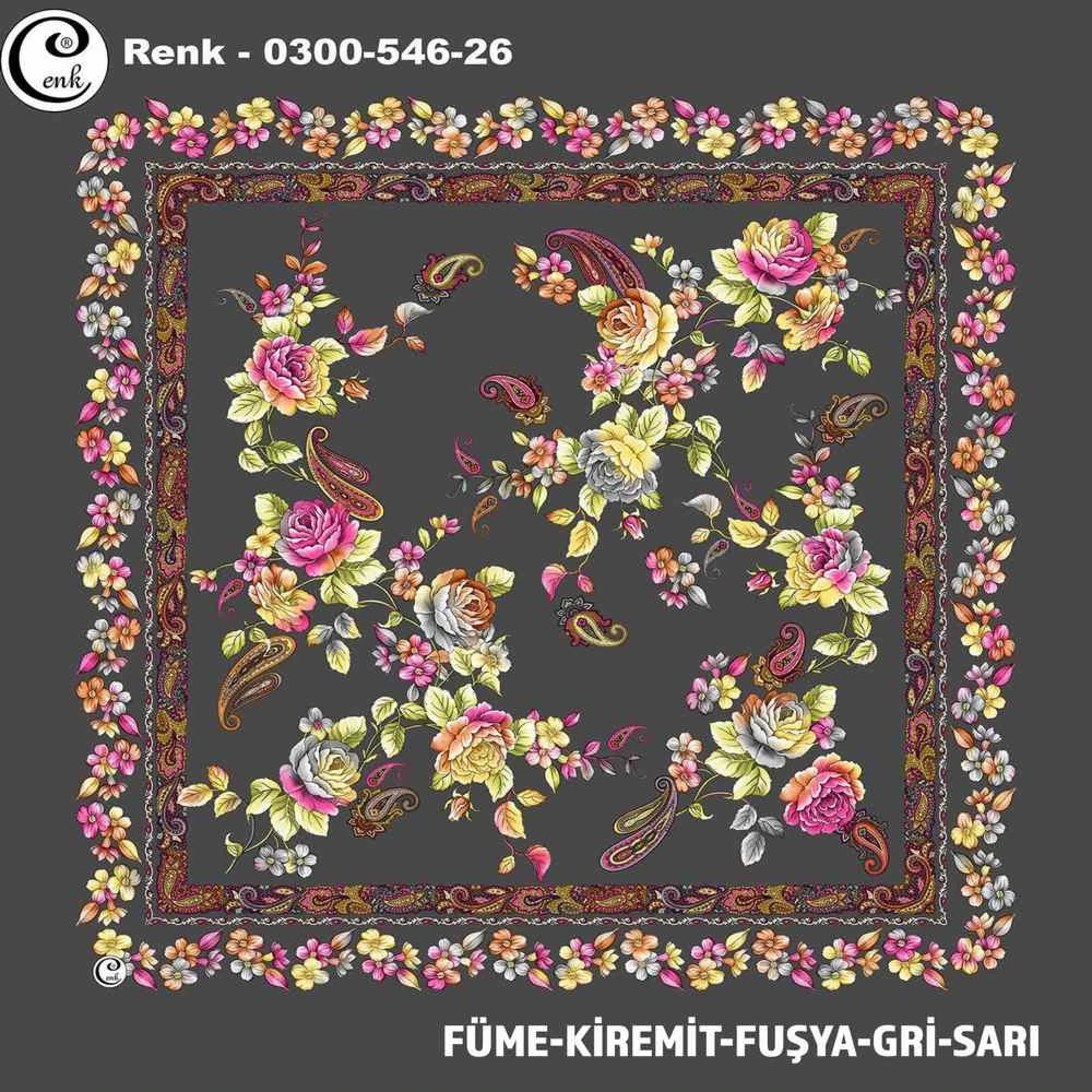 Cenk Desenli Oyalık Yazma 546-26