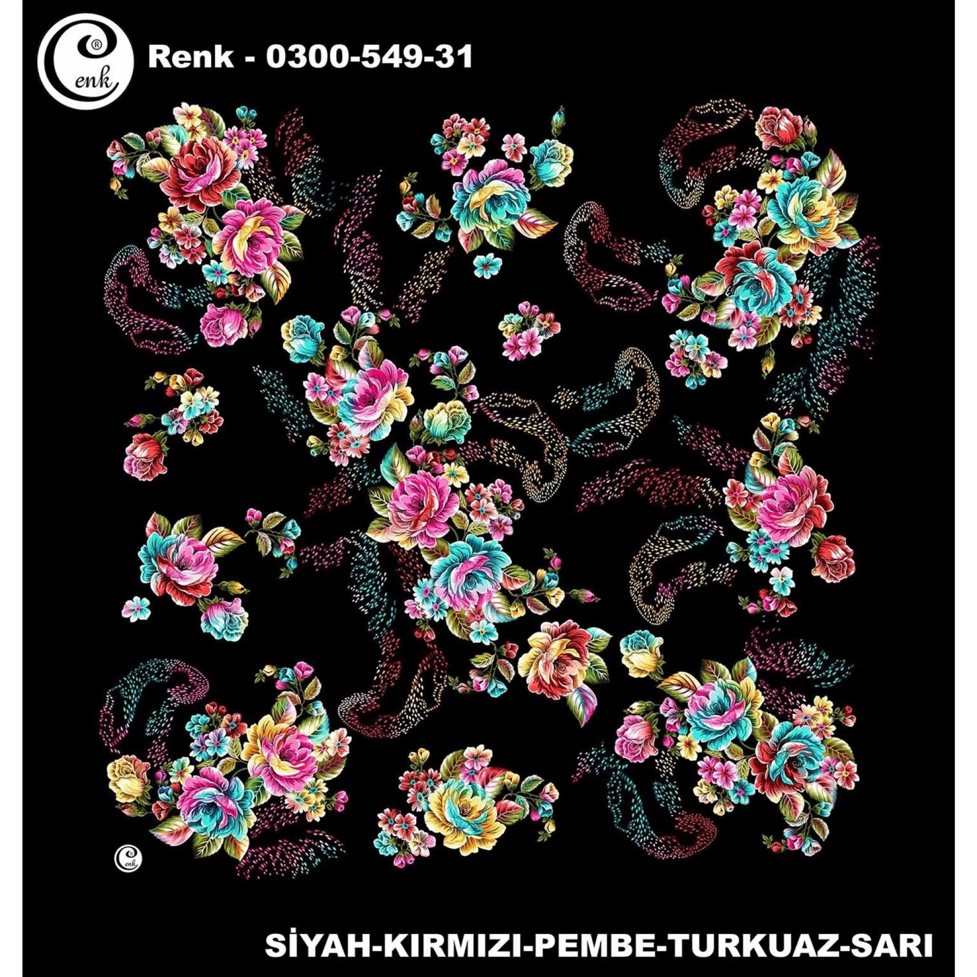 Cenk Desenli Oyalık Yazma 549-31