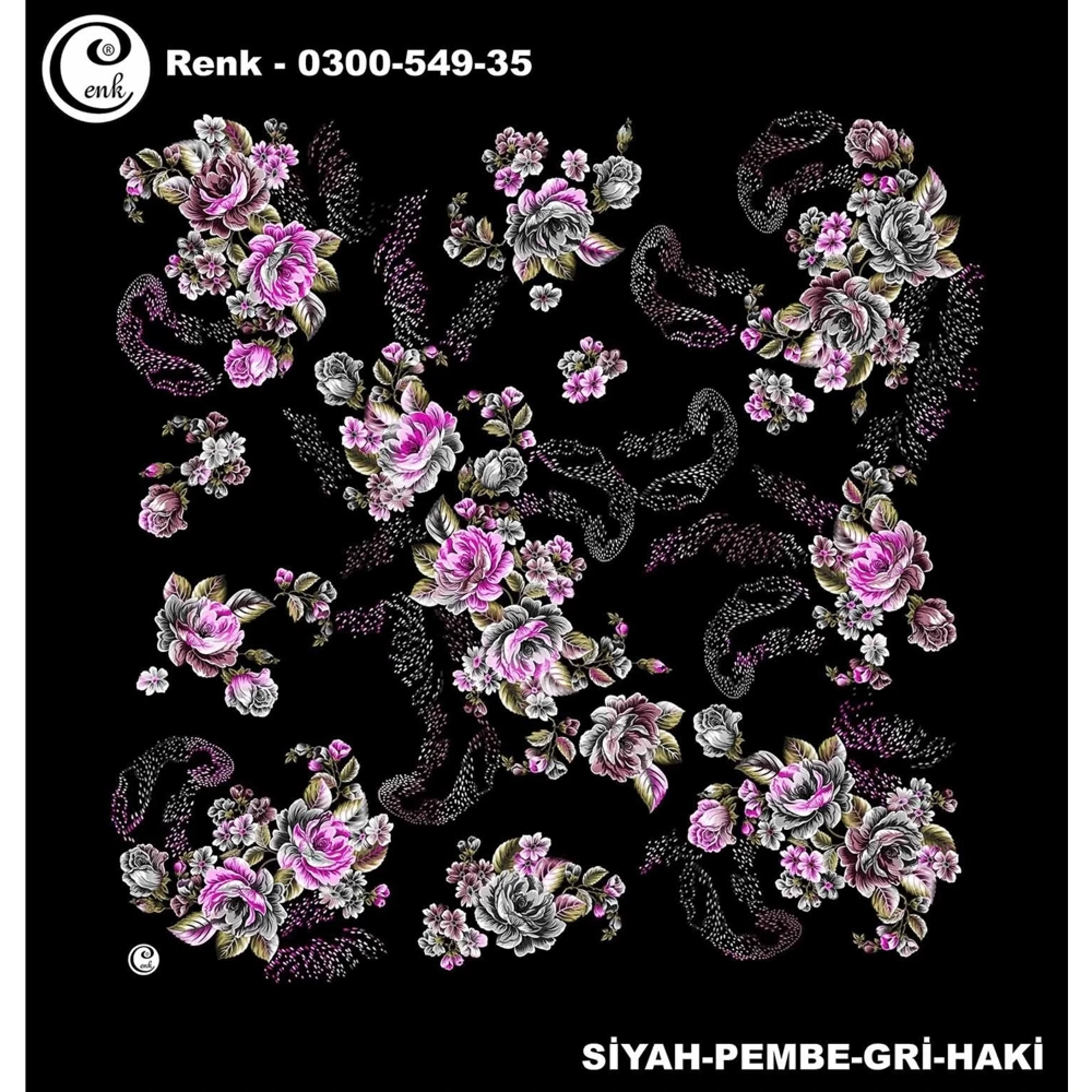 Cenk Desenli Oyalık Yazma 549-35