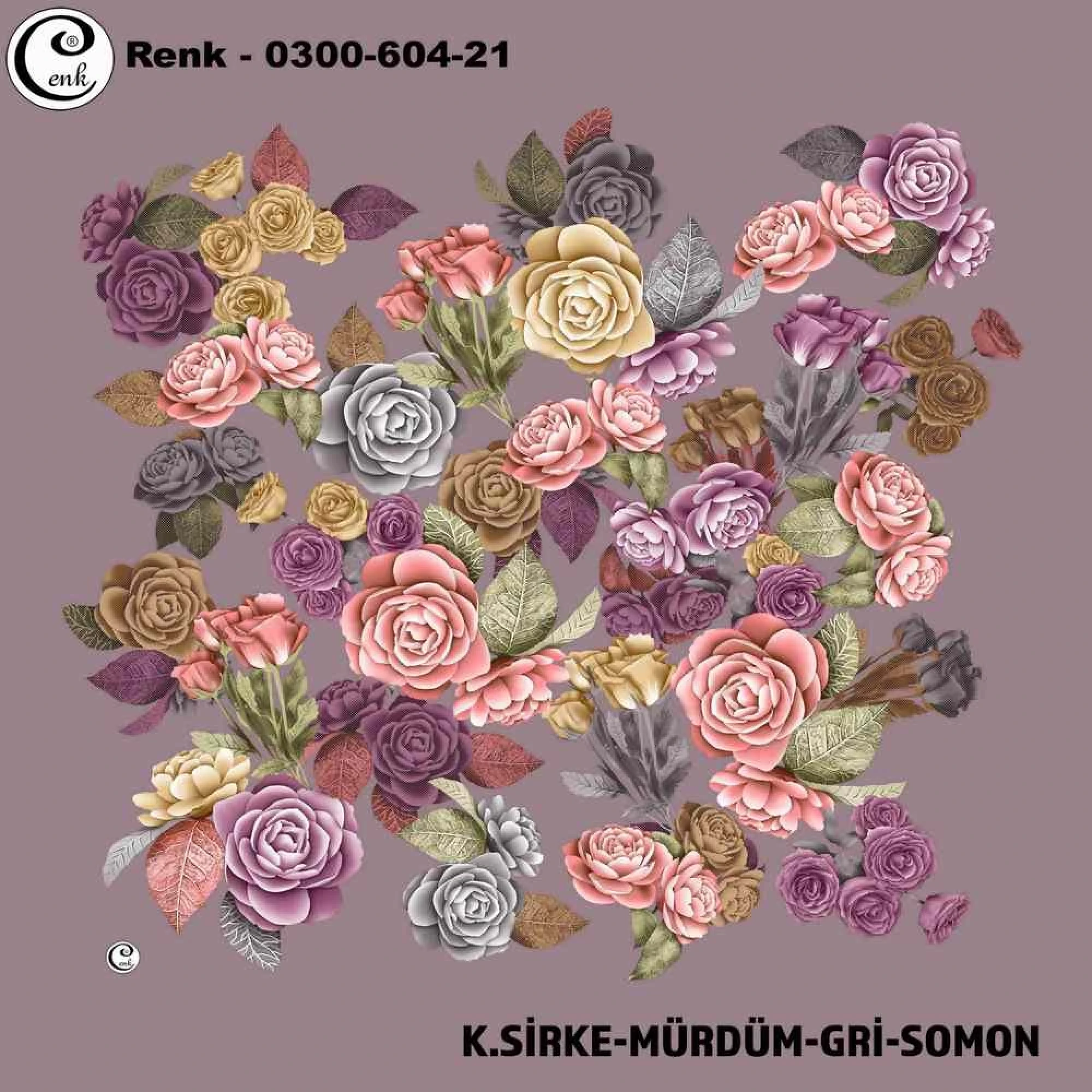 Cenk Desenli Oyalık Yazma 604-21