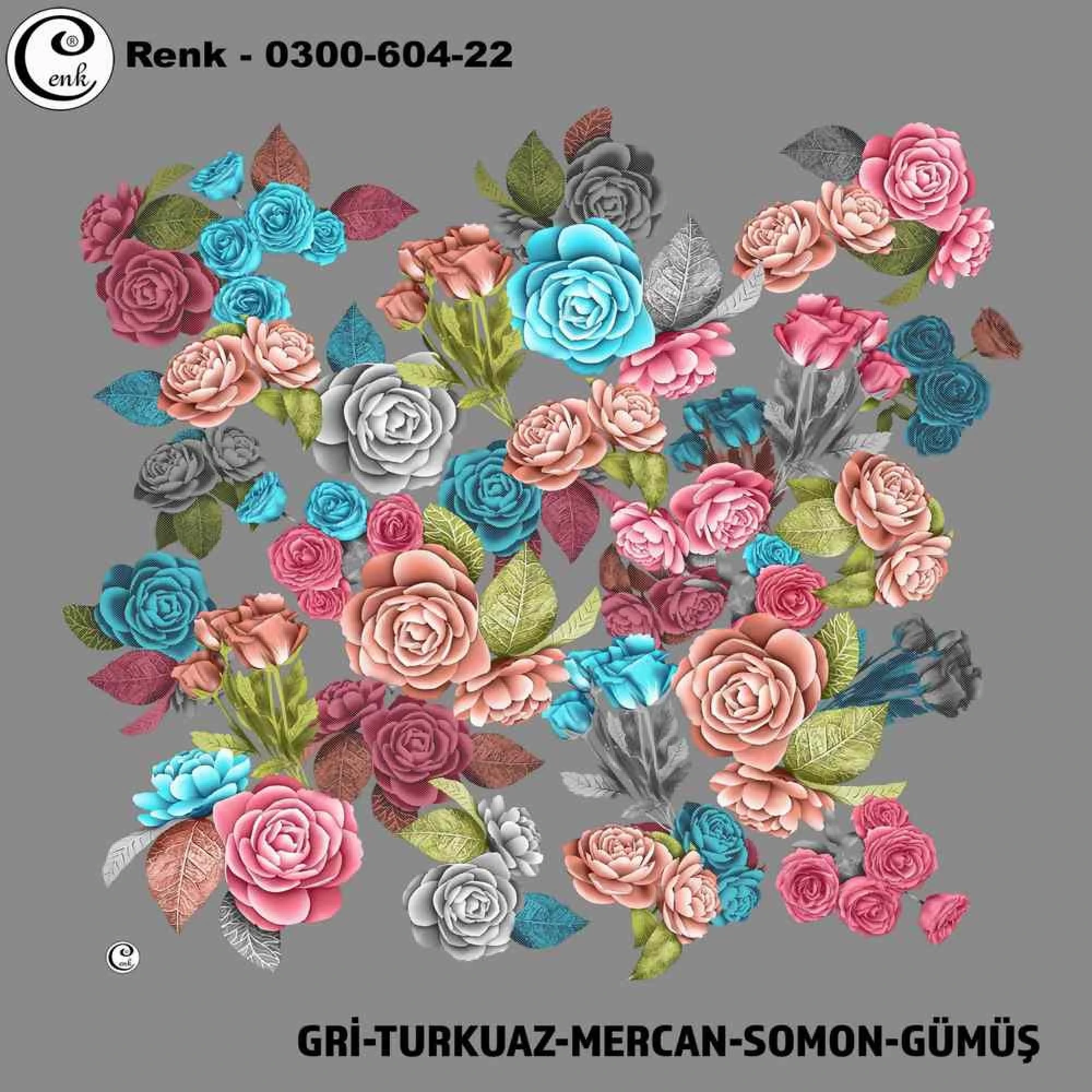 Cenk Desenli Oyalık Yazma 604-22