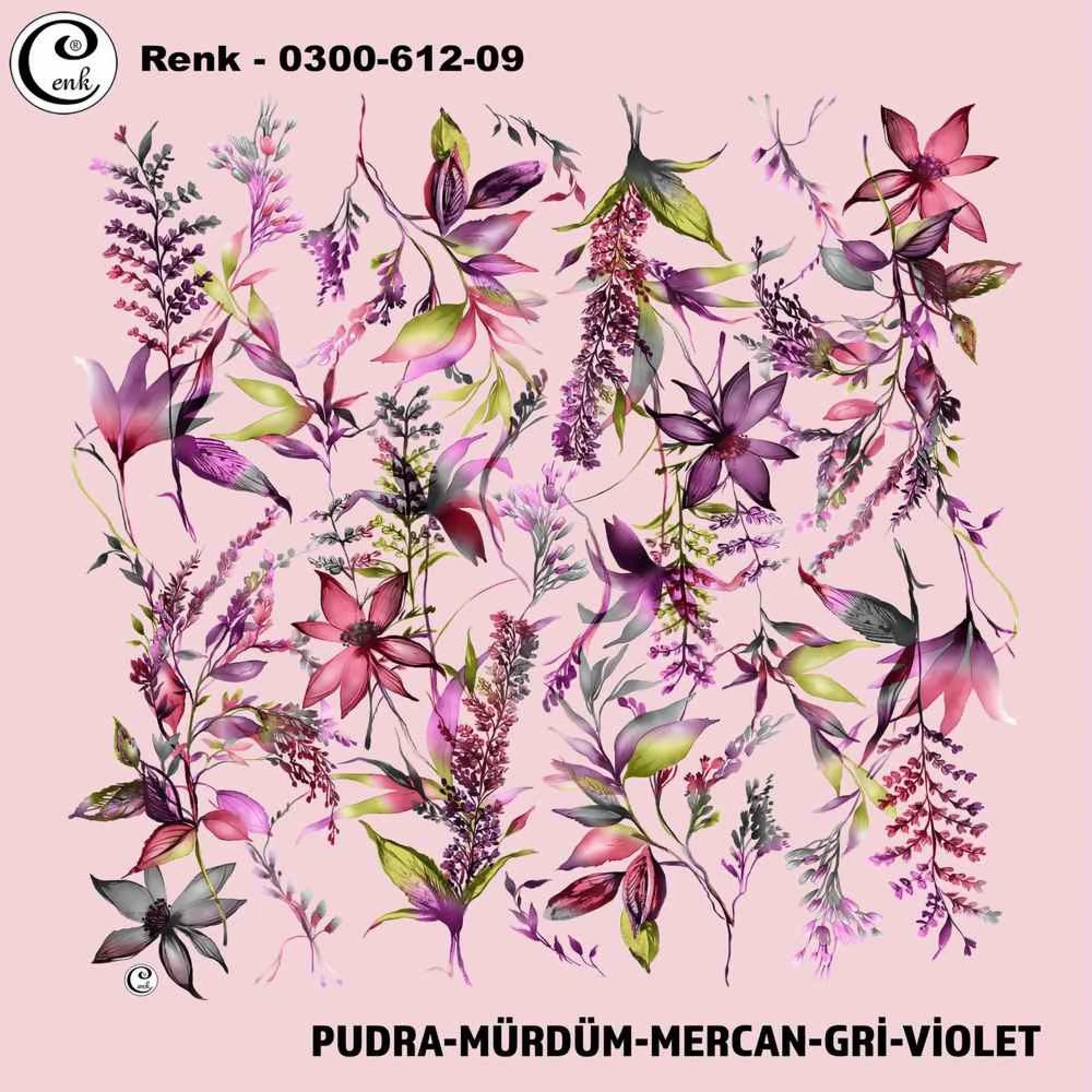 Cenk Desenli Oyalık Yazma 612-09