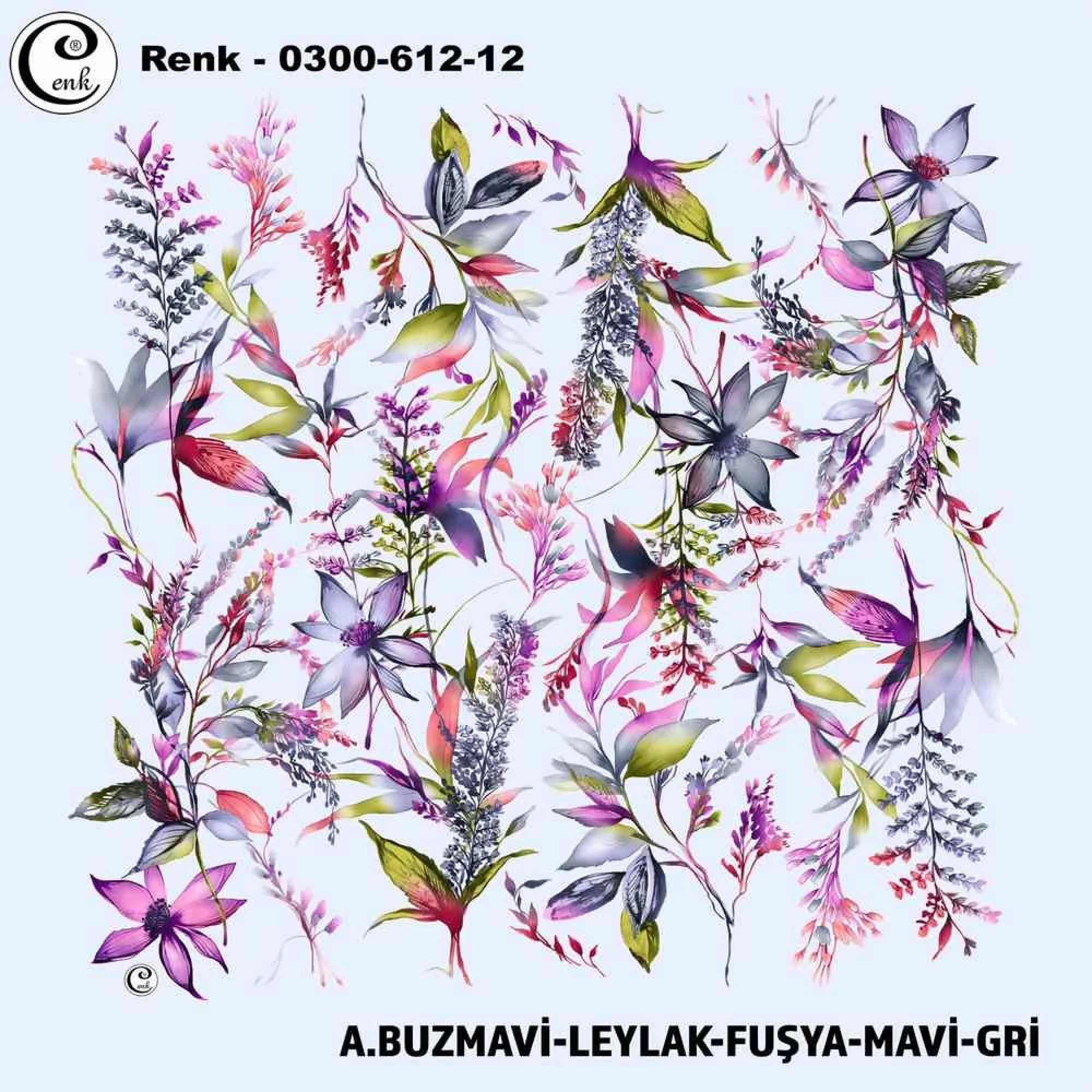 Cenk Desenli Oyalık Yazma 612-12