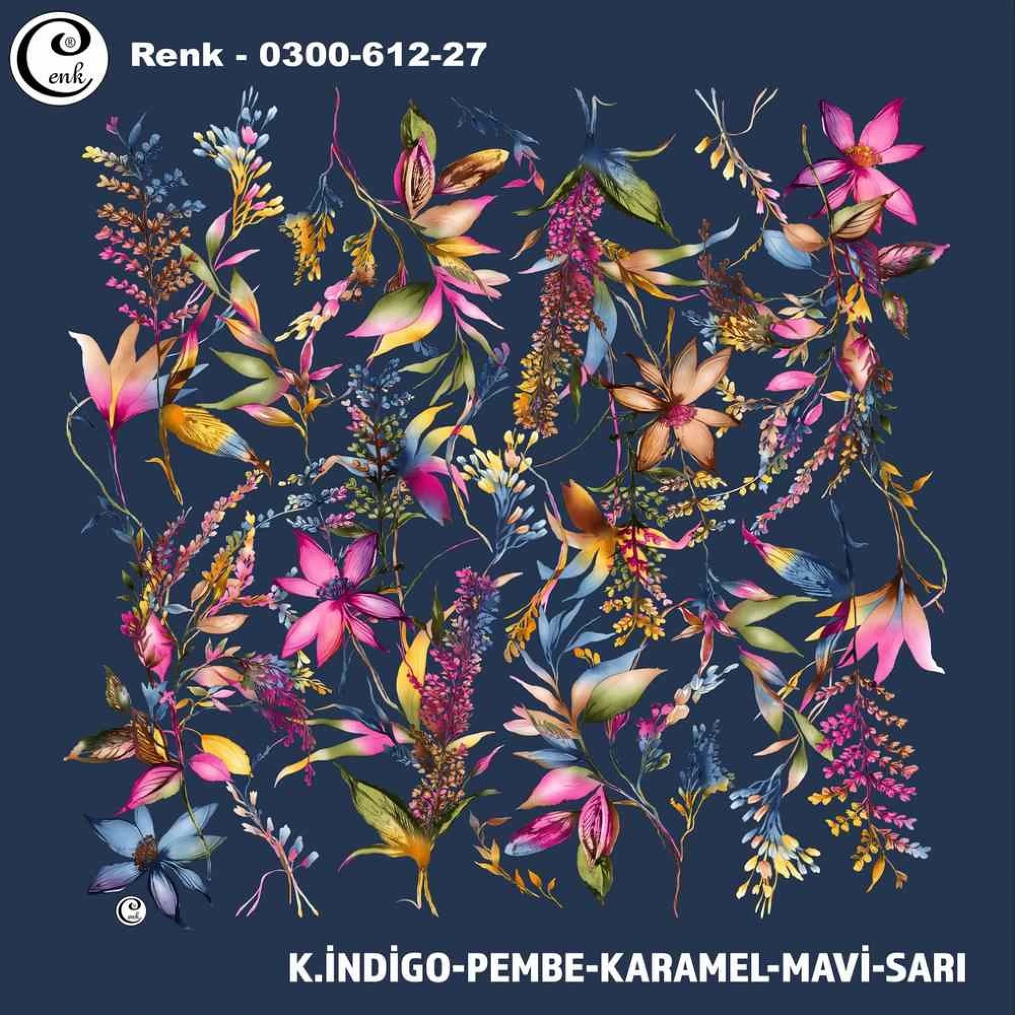 Cenk Desenli Oyalık Yazma 612-27