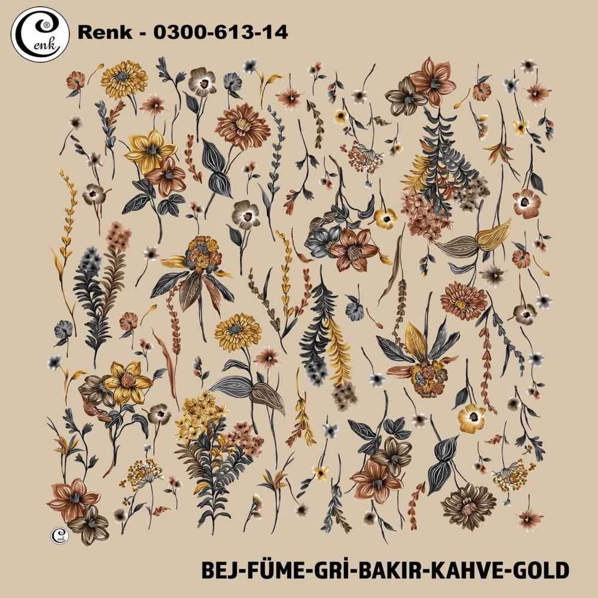 Cenk Desenli Oyalık Yazma 613-14