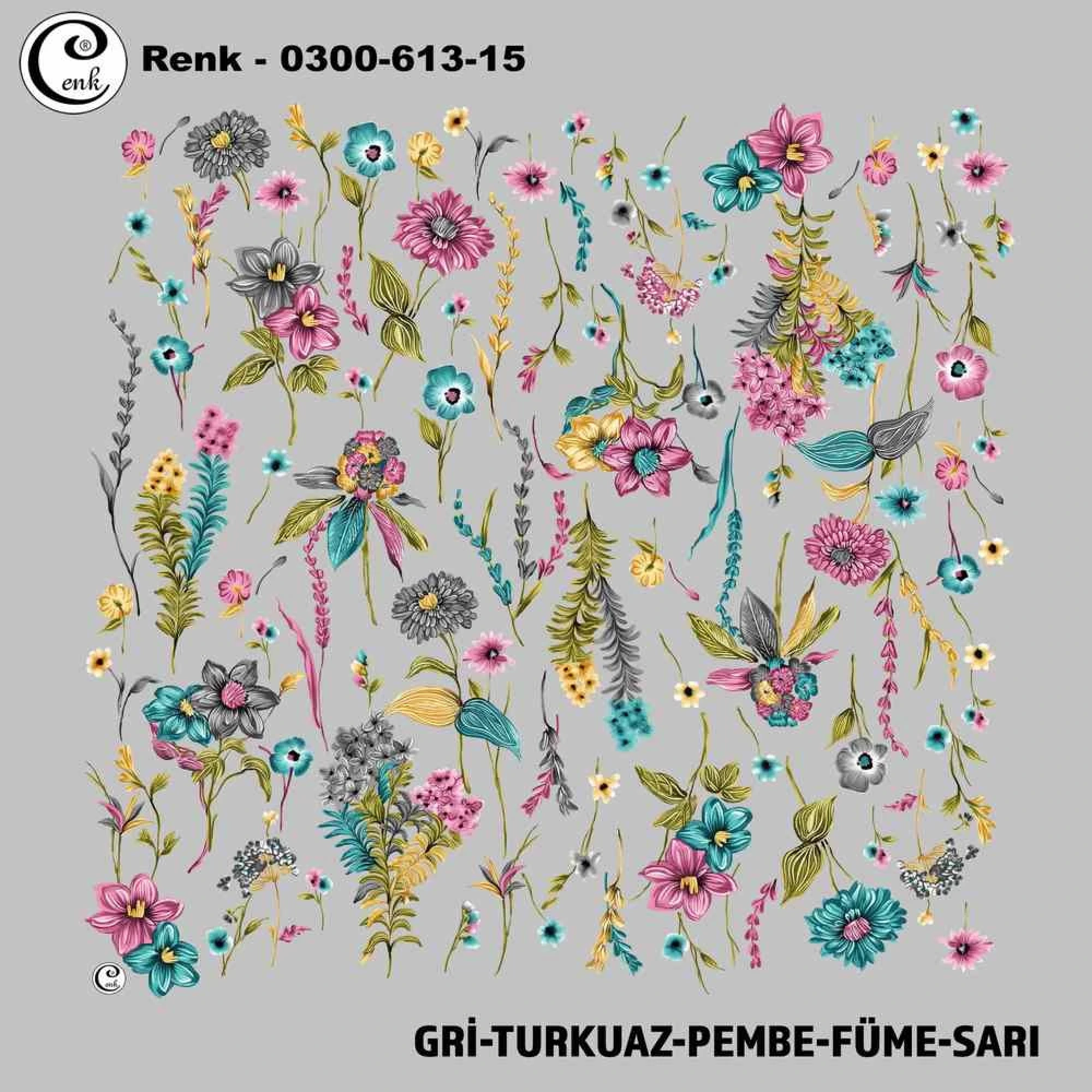 Cenk Desenli Oyalık Yazma 613-15