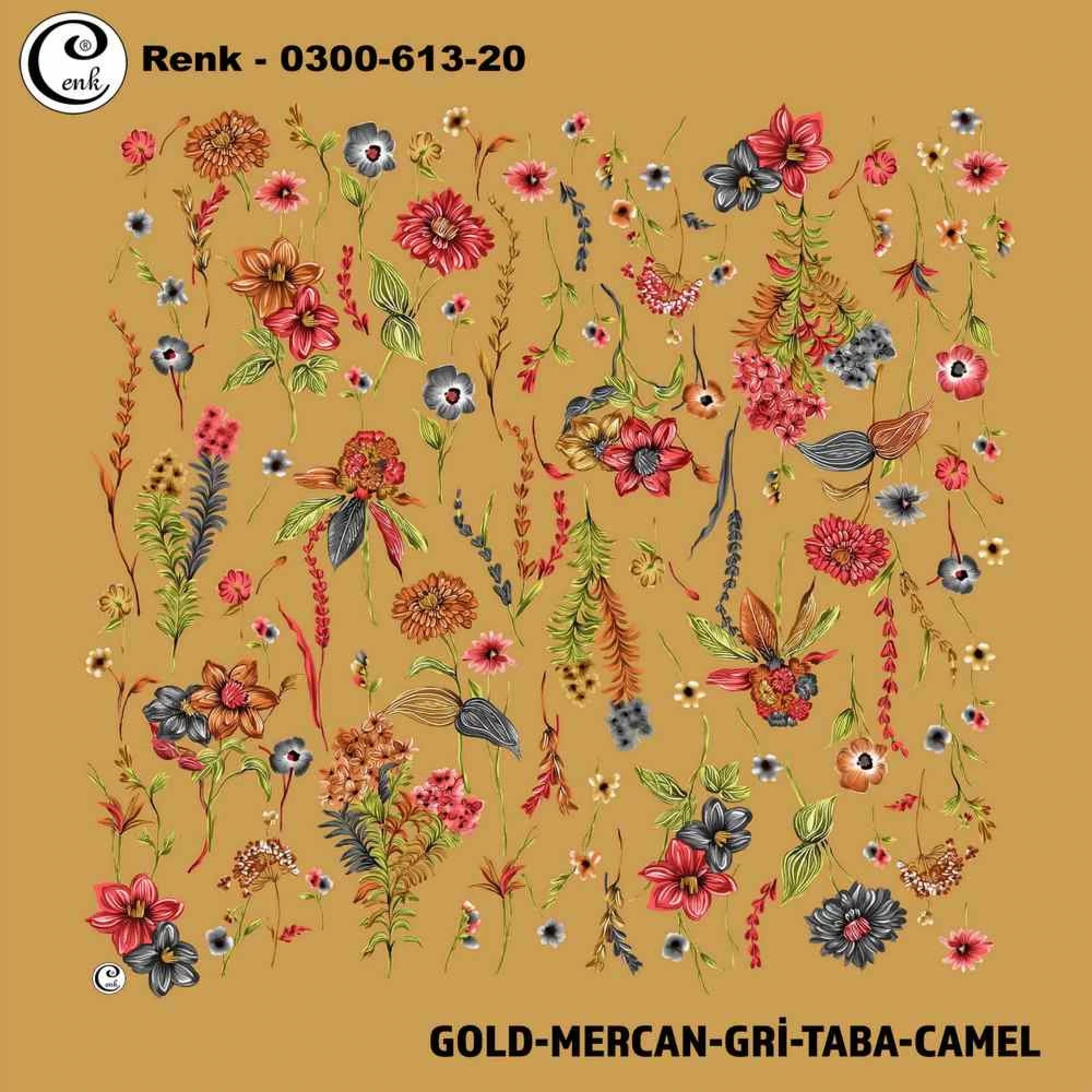 Cenk Desenli Oyalık Yazma 613-20