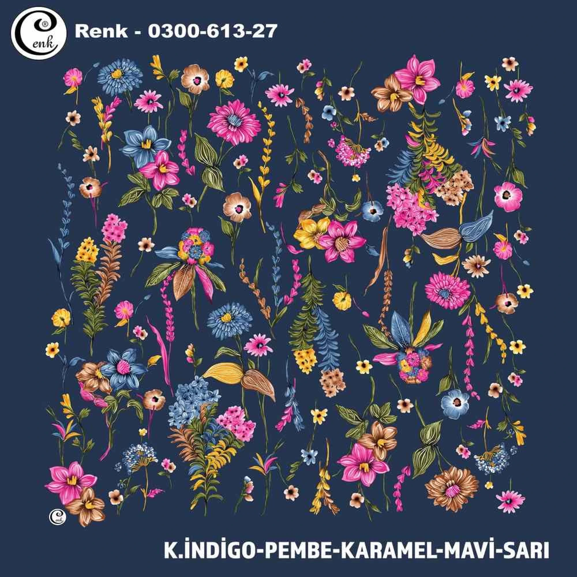 Cenk Desenli Oyalık Yazma 613-27