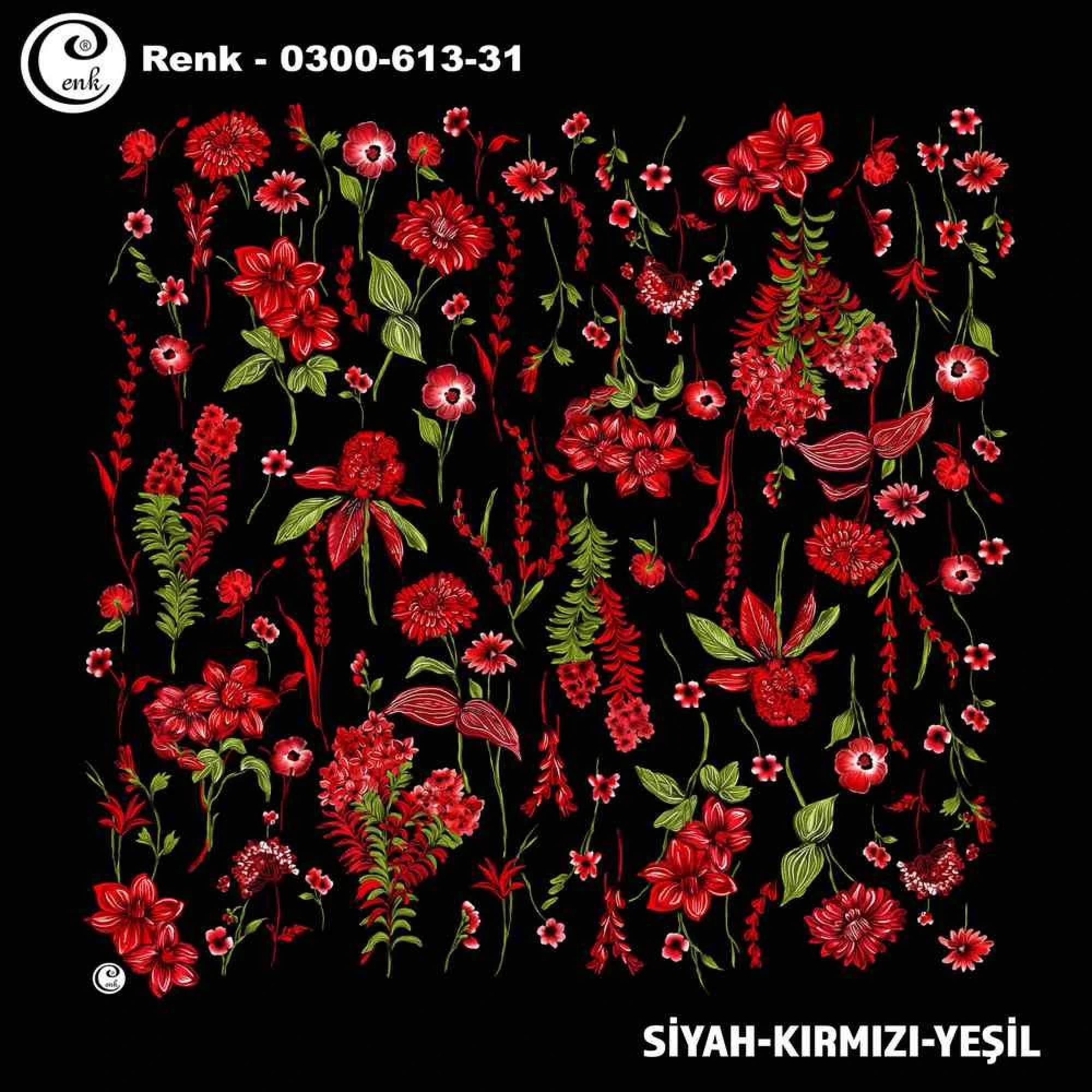 Cenk Desenli Oyalık Yazma 613-31