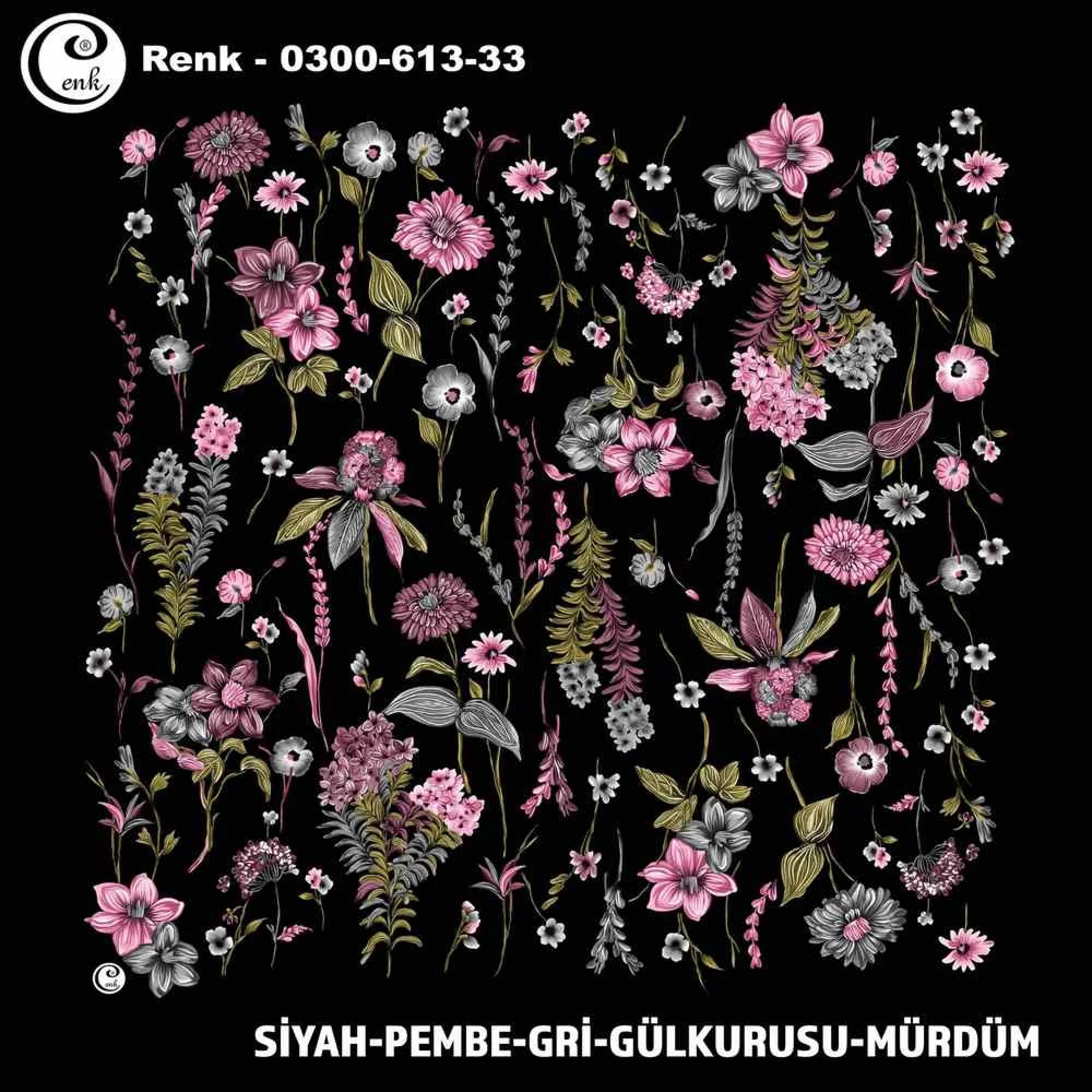 Cenk Desenli Oyalık Yazma 613-33