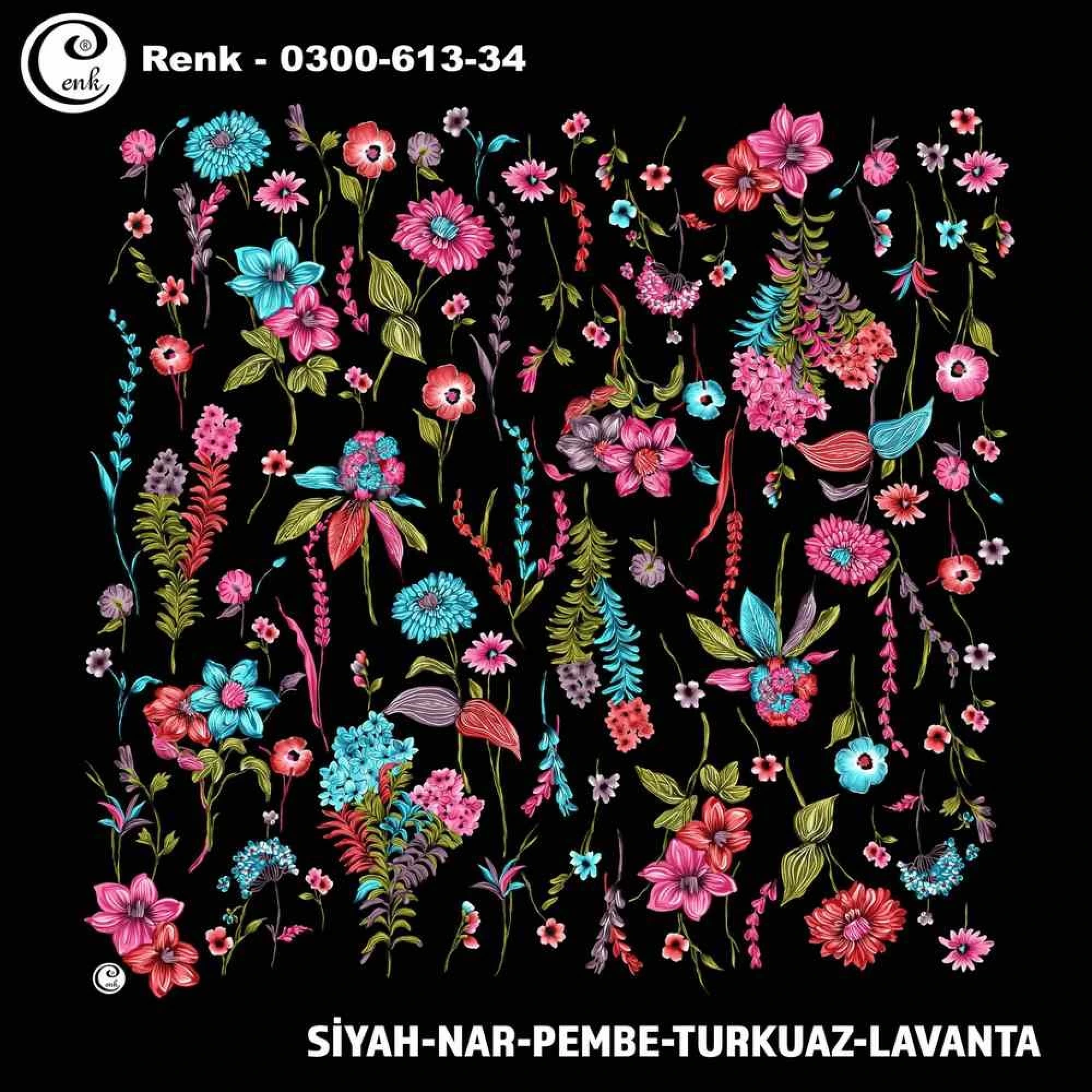 Cenk Desenli Oyalık Yazma 613-34