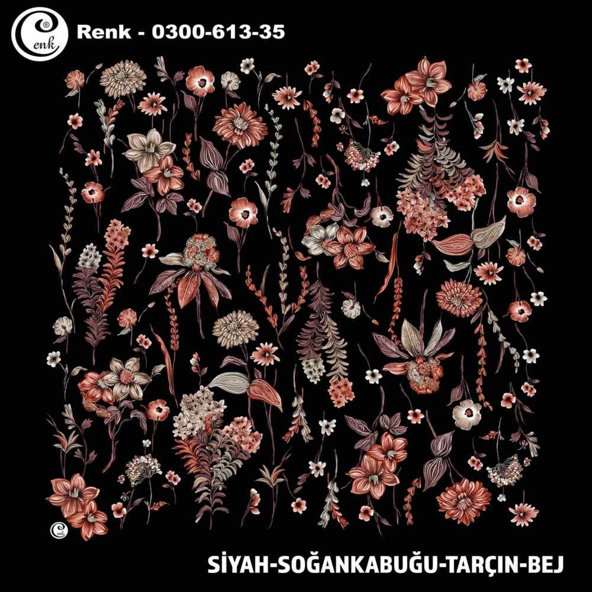Cenk Desenli Oyalık Yazma 613-35