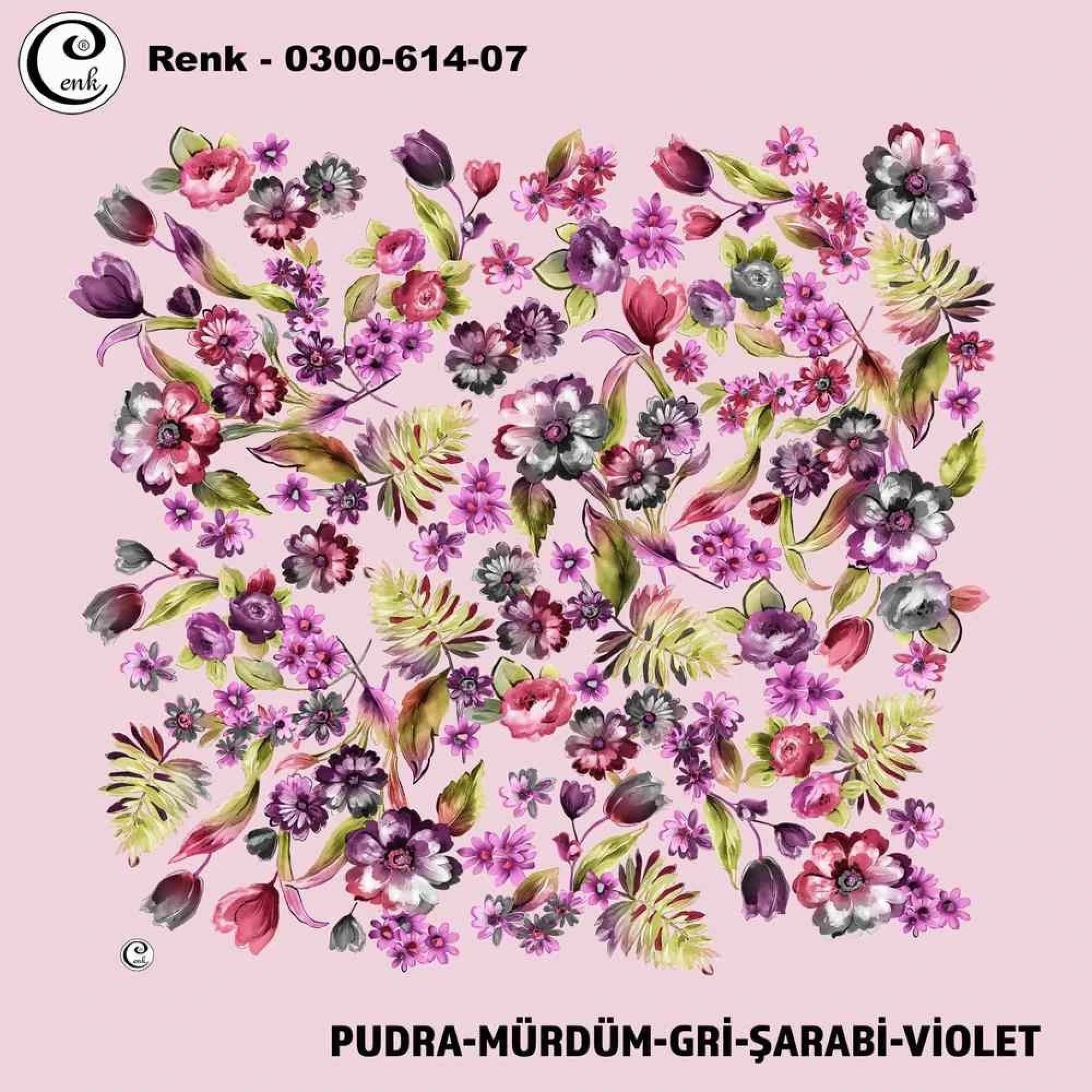 Cenk Desenli Oyalık Yazma 614-07