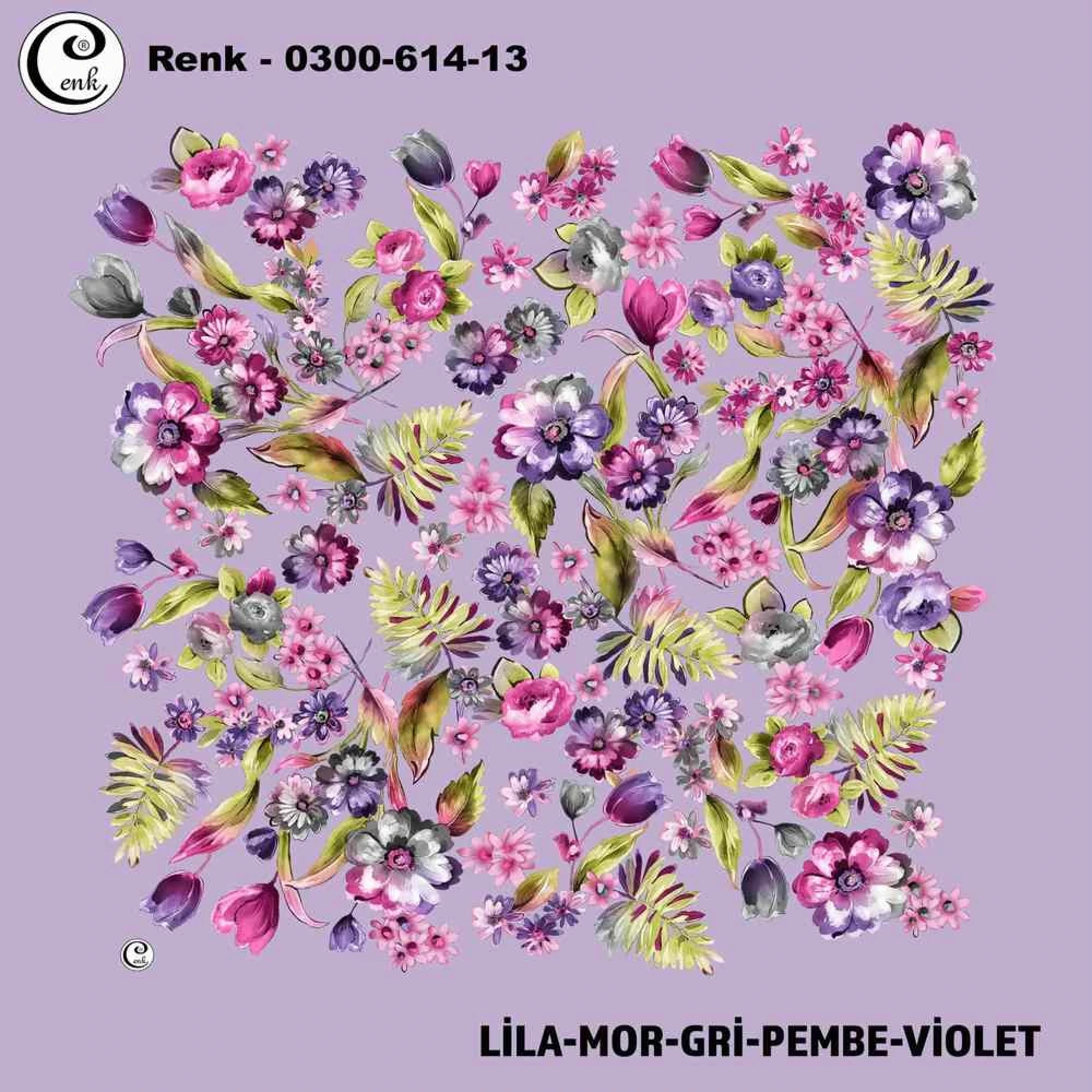 Cenk Desenli Oyalık Yazma 614-13