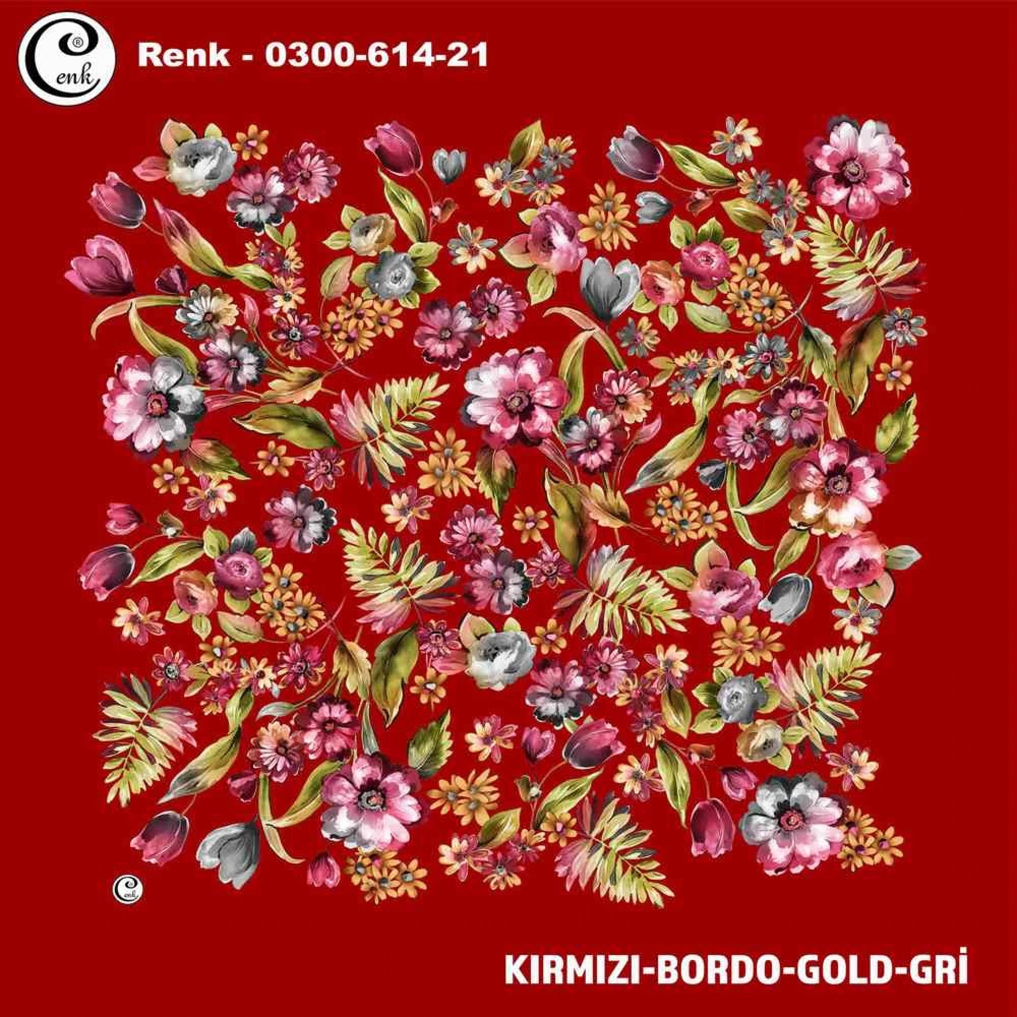 Cenk Desenli Oyalık Yazma 614-21