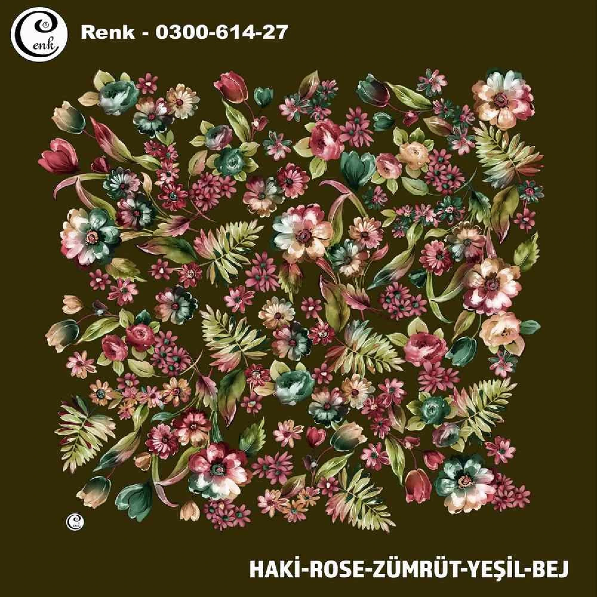 Cenk Desenli Oyalık Yazma 614-27