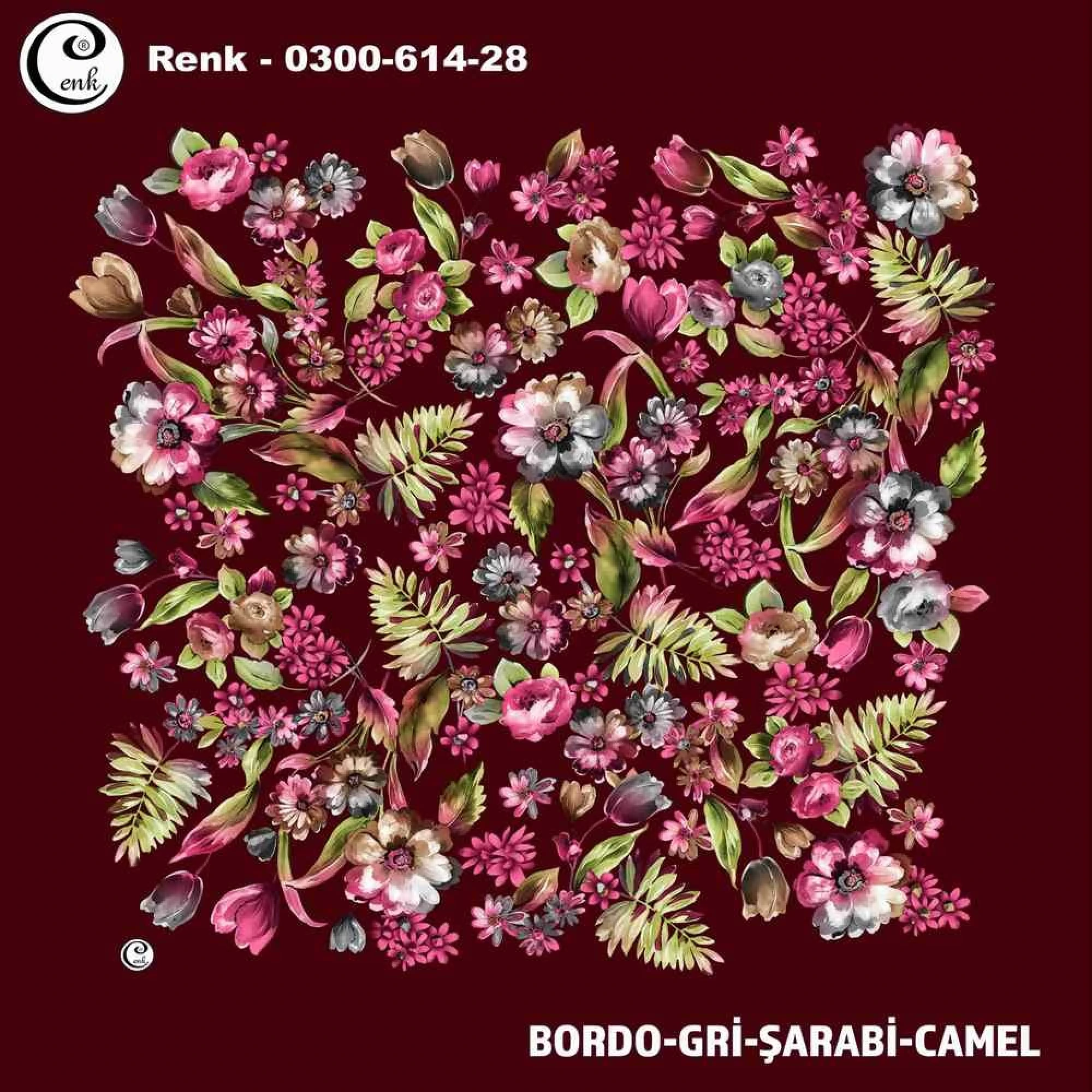 Cenk Desenli Oyalık Yazma 614-28