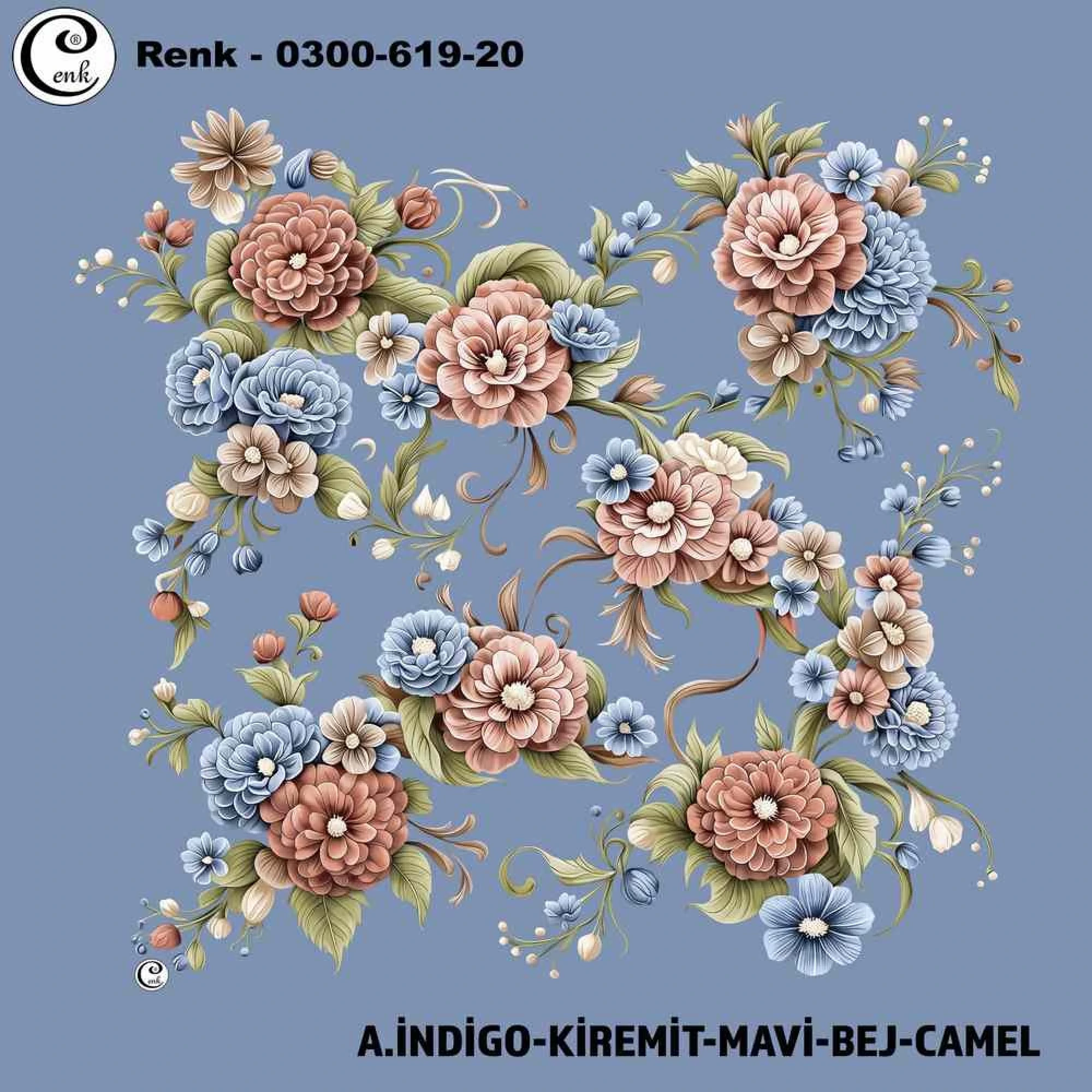 Cenk Desenli Oyalık Yazma 619-20