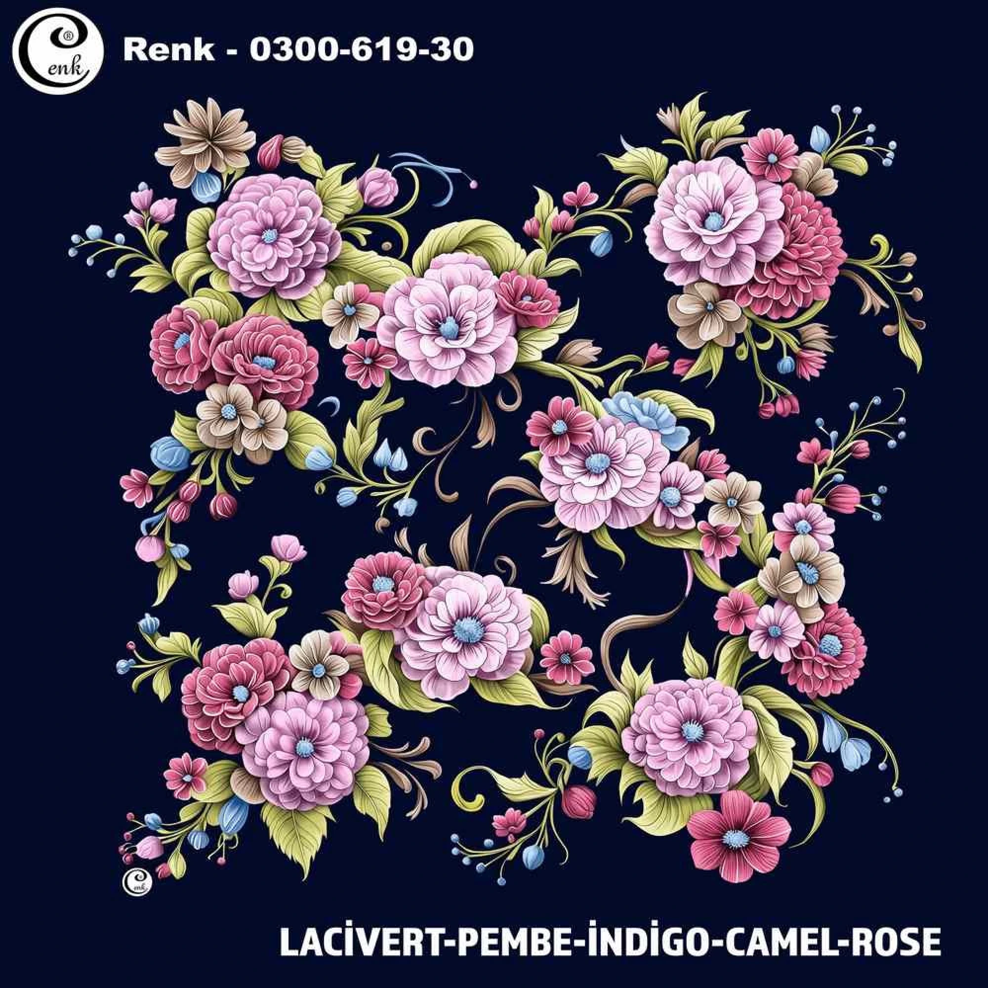 Cenk Desenli Oyalık Yazma 619-30