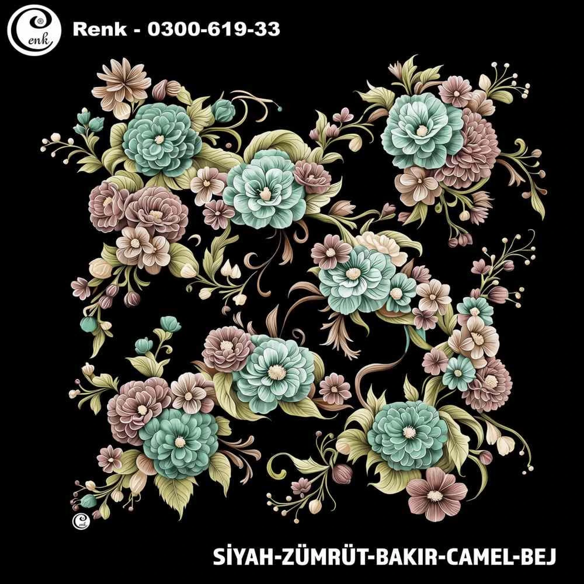 Cenk Desenli Oyalık Yazma 619-33