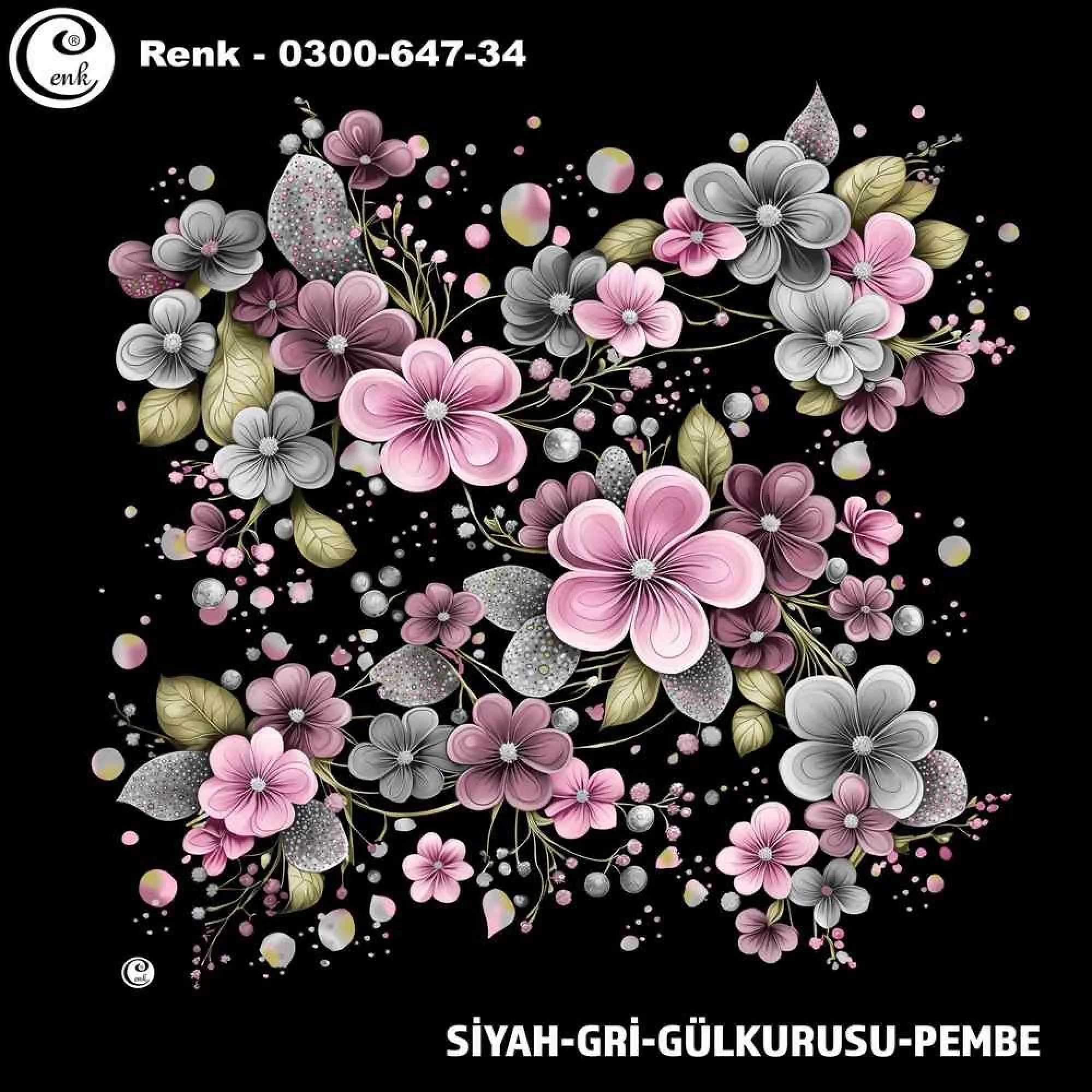 Cenk Desenli Oyalık Yazma 647-34