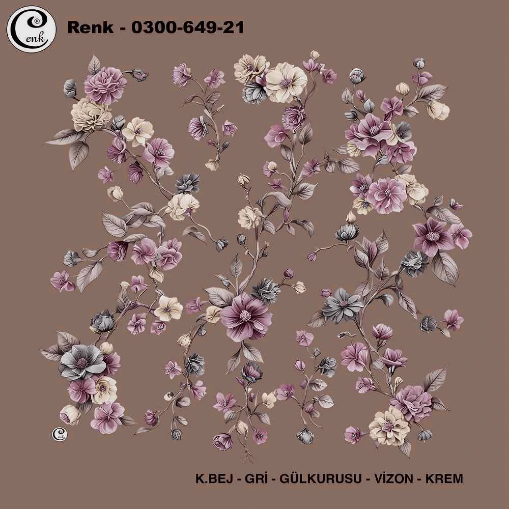 Cenk Desenli Oyalık Yazma 649-21