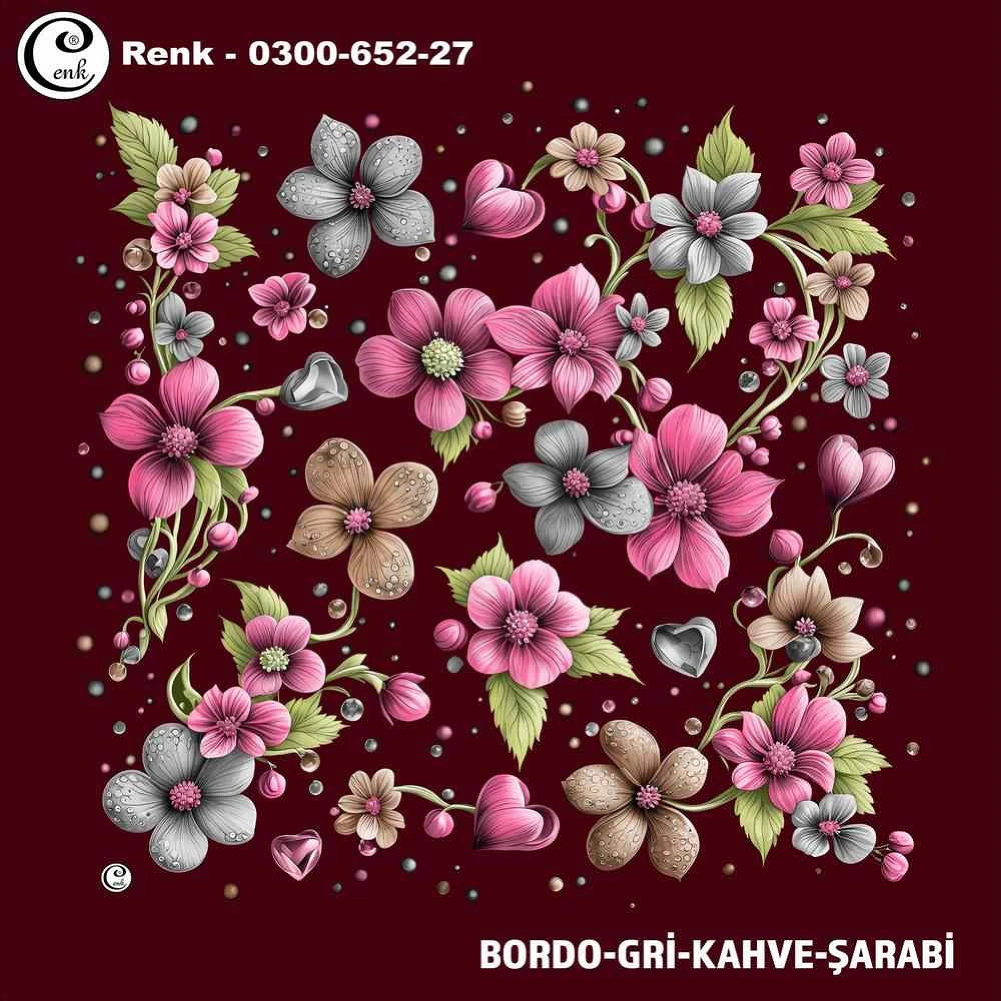 Cenk Desenli Oyalık Yazma 652-27
