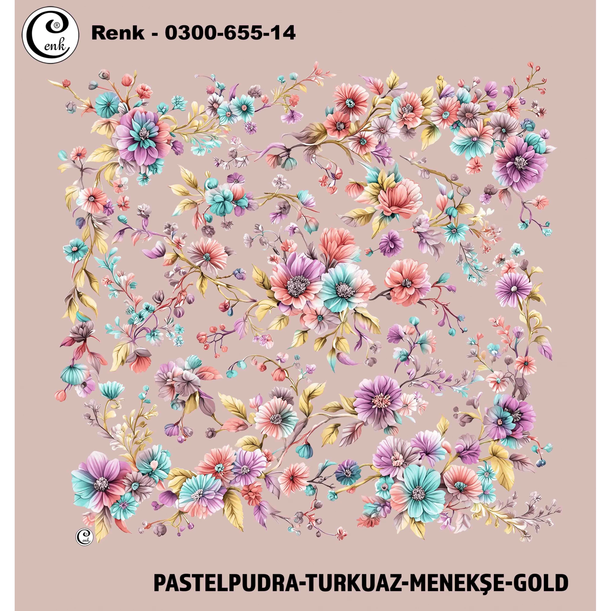 Cenk Desenli Oyalık Yazma 655-14