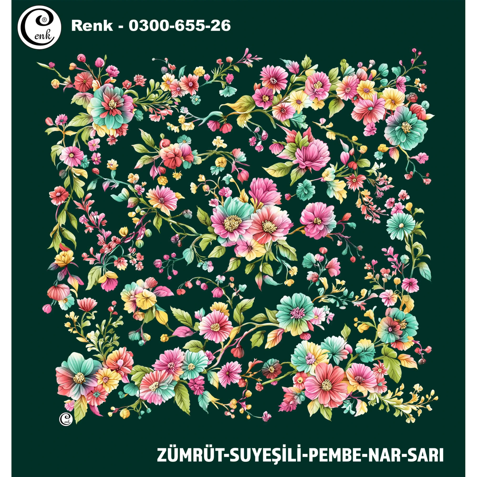 Cenk Desenli Oyalık Yazma 655-26