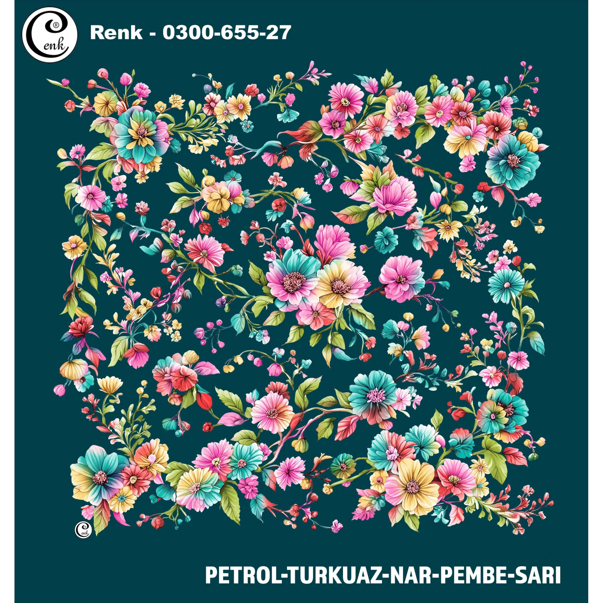 Cenk Desenli Oyalık Yazma 655-27