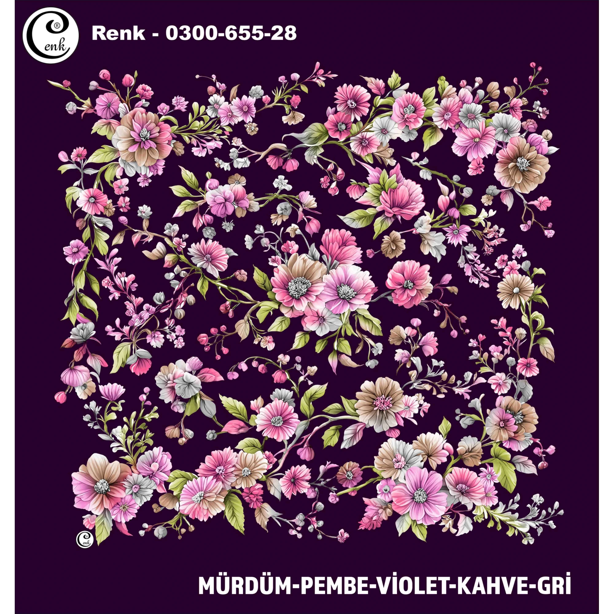 Cenk Desenli Oyalık Yazma 655-28