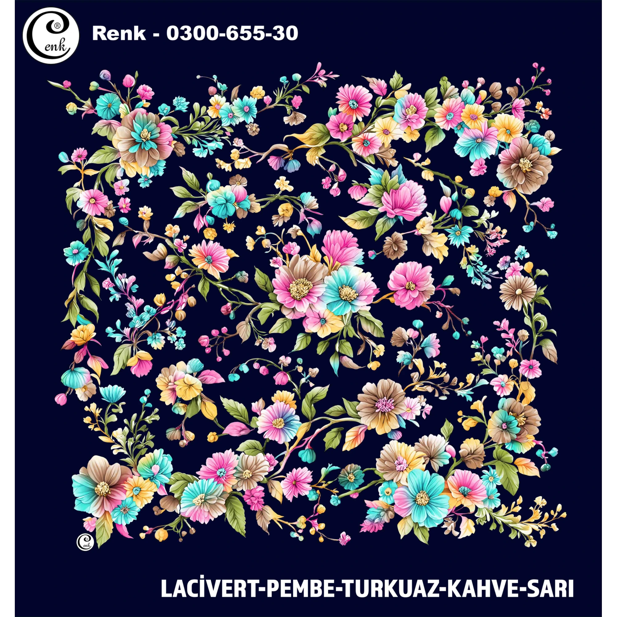 Cenk Desenli Oyalık Yazma 655-30