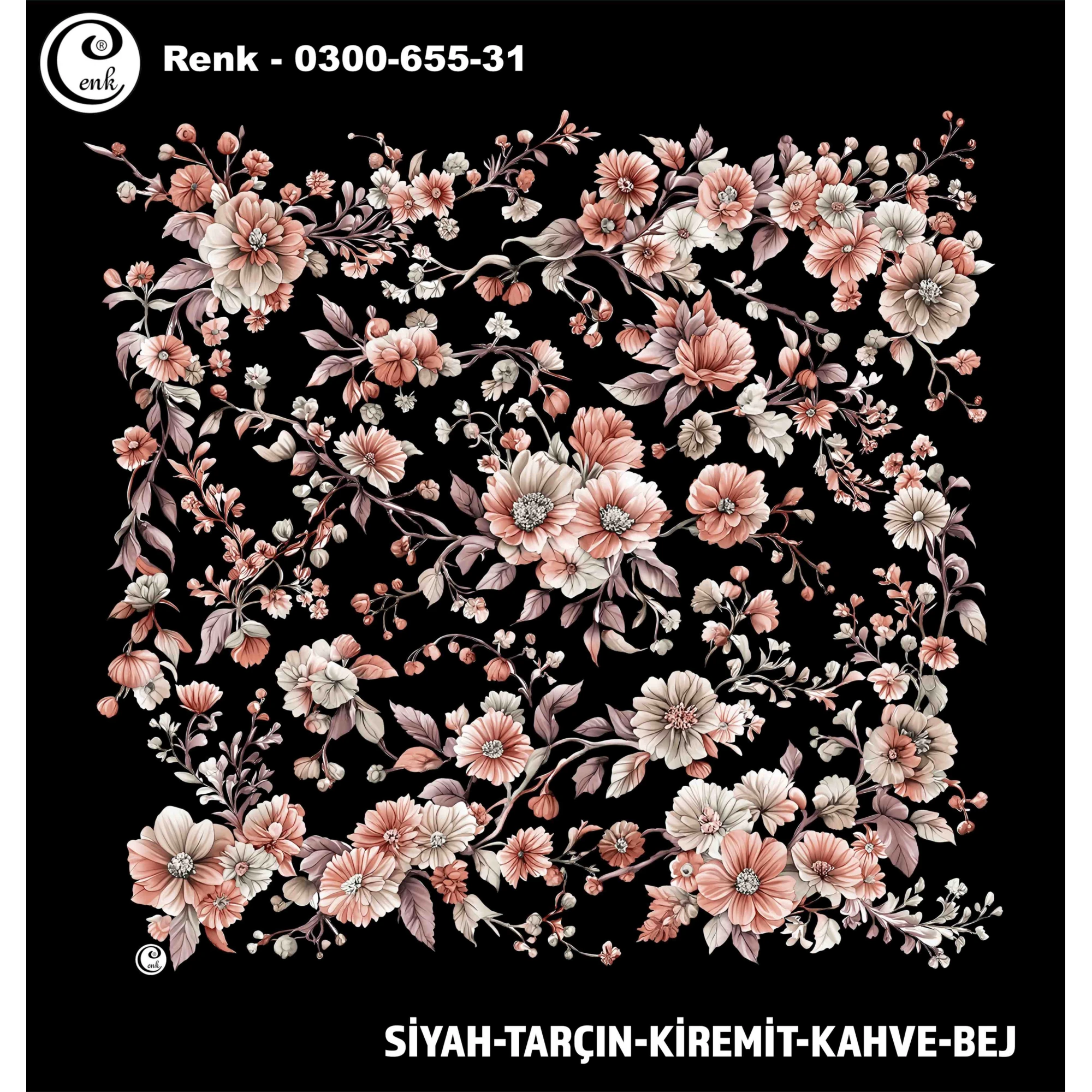 Cenk Desenli Oyalık Yazma 655-31